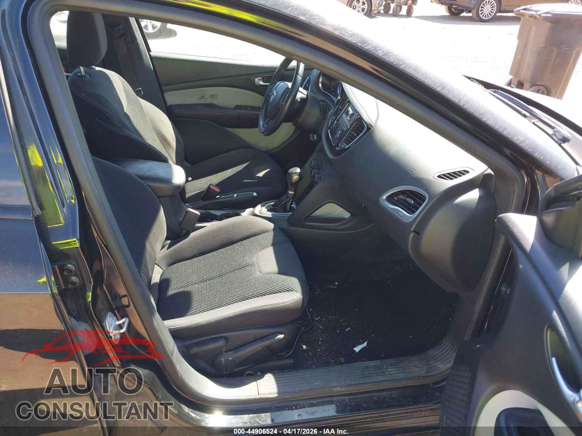 DODGE DART 2015 - 1C3CDFBB0FD337731