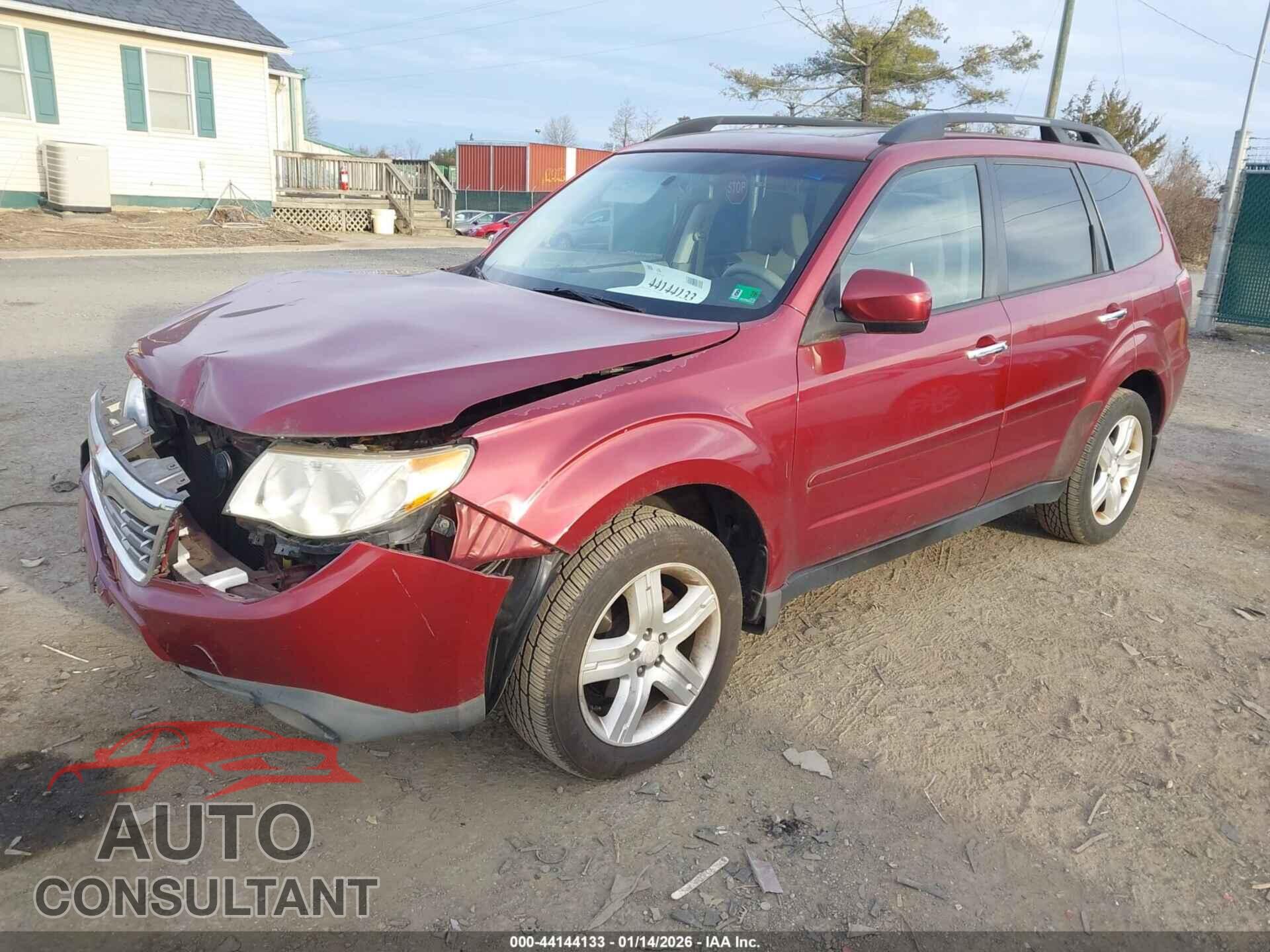 SUBARU FORESTER 2010 - JF2SH6CC3AH741015