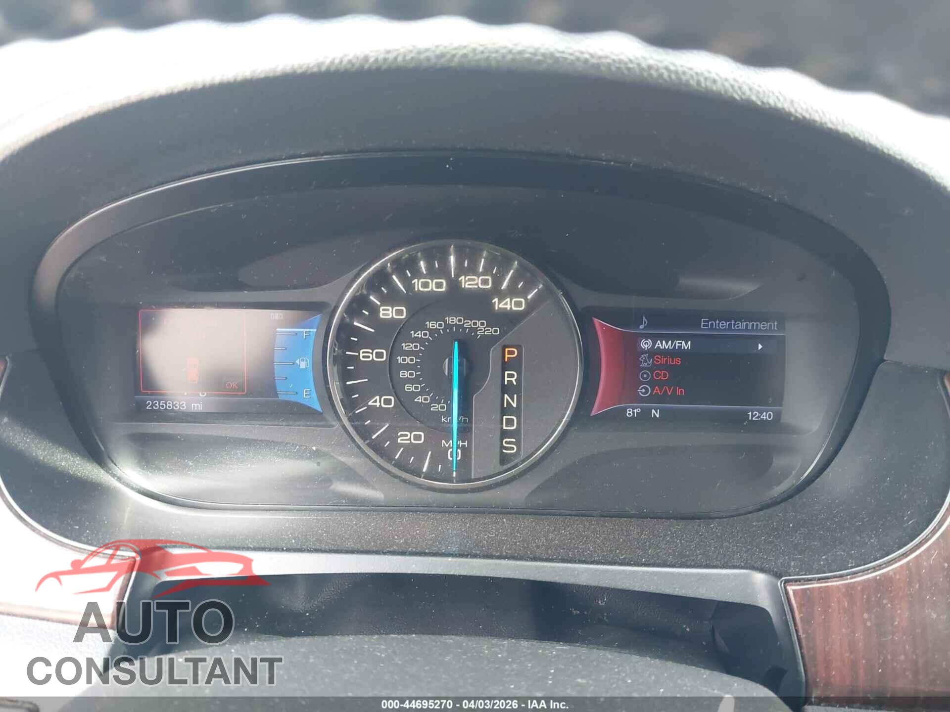 FORD EDGE 2013 - 2FMDK3KC9DBA45281