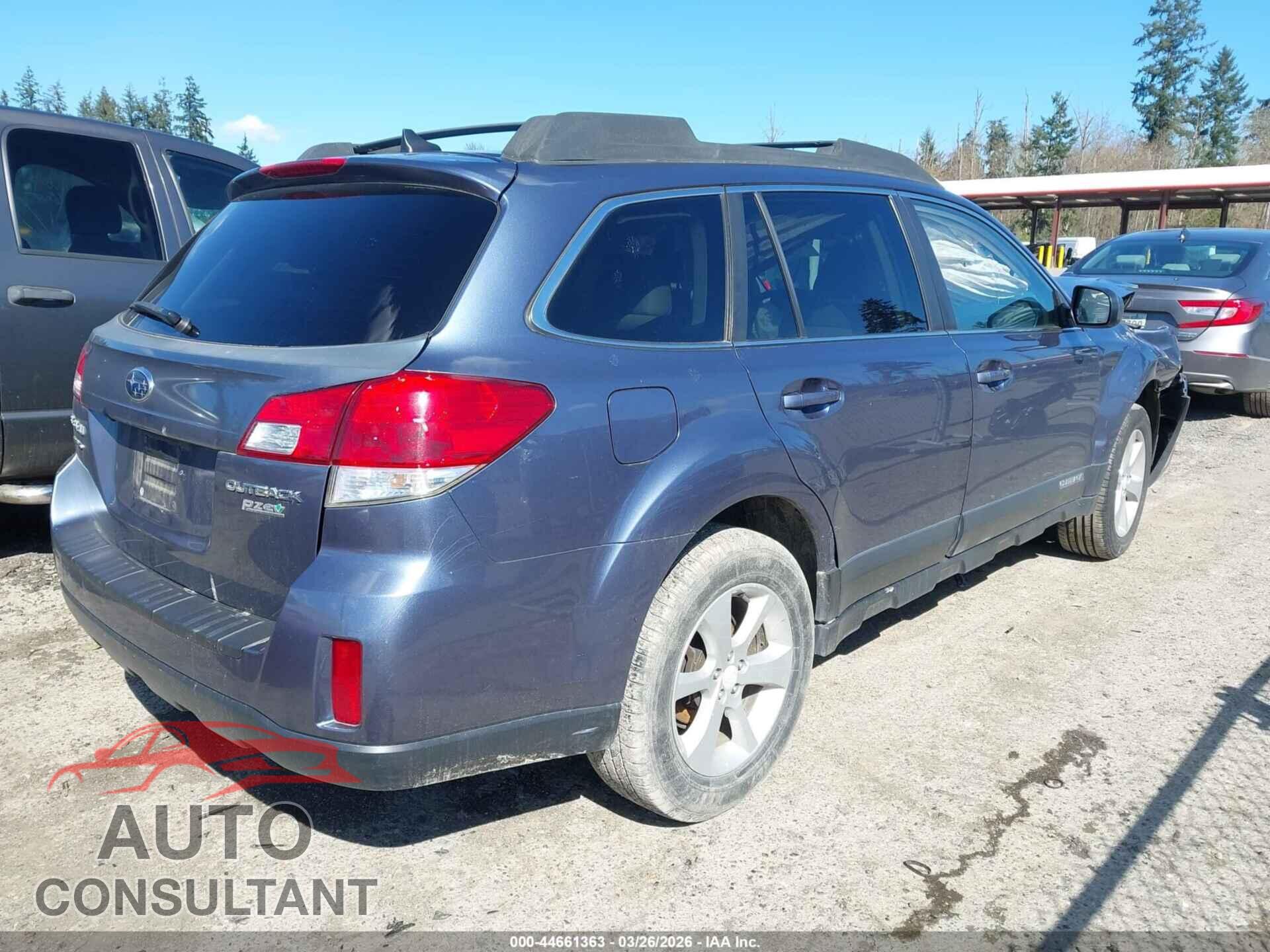 SUBARU OUTBACK 2014 - 4S4BRBDC8E3298149