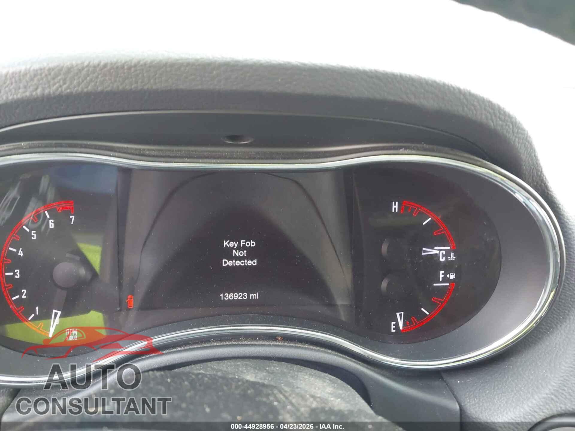 DODGE DURANGO 2017 - 1C4RDJDG3HC672461