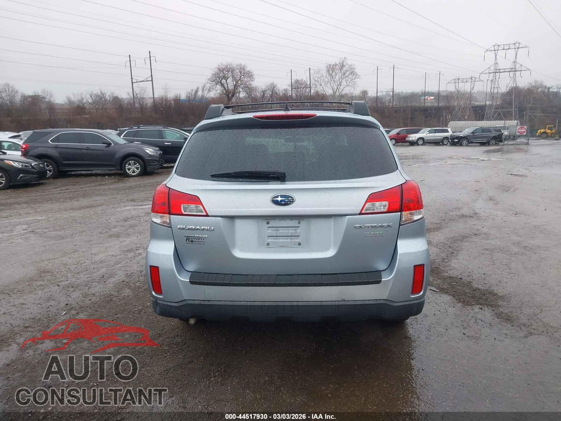 SUBARU OUTBACK 2014 - 4S4BRBCC4E3311271