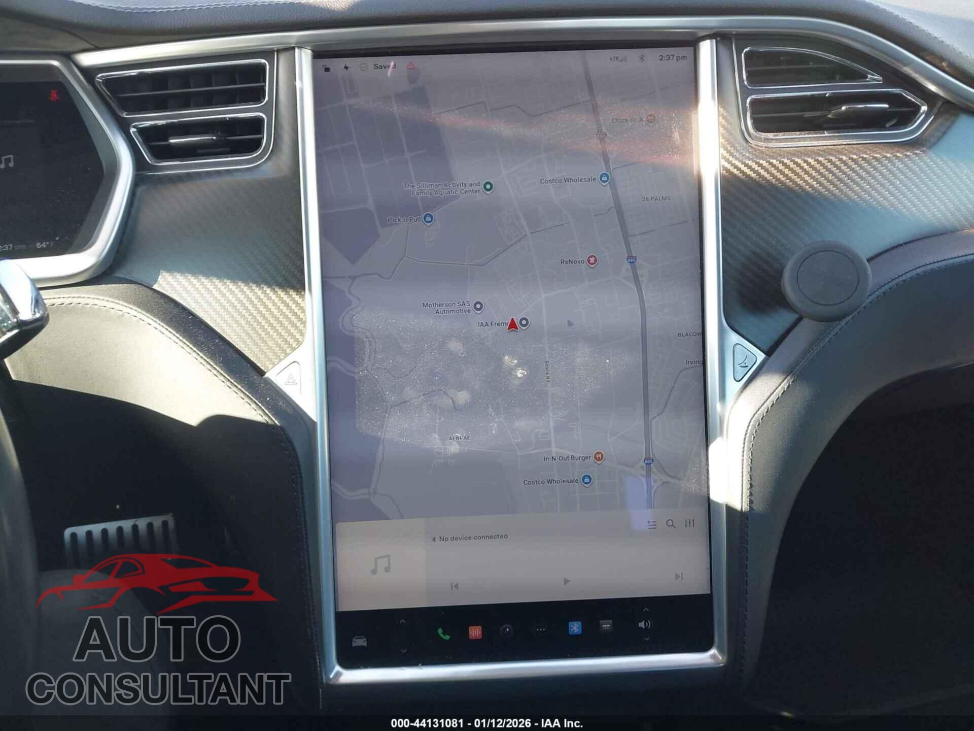 TESLA MODEL S 2012 - 5YJSA1DP2CFP02801