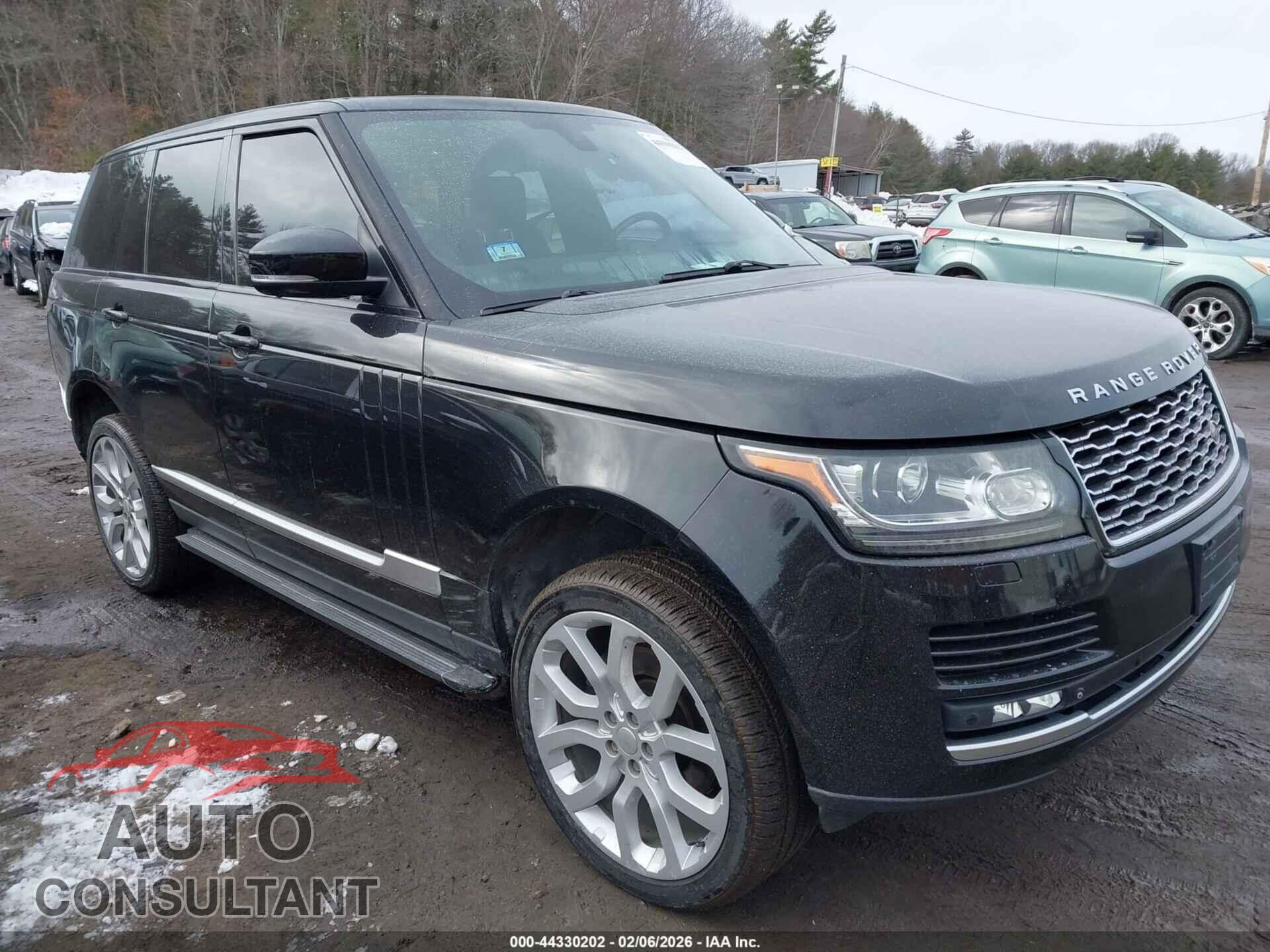 LAND ROVER RANGE ROVER 2015 - SALGS2VFXFA216600