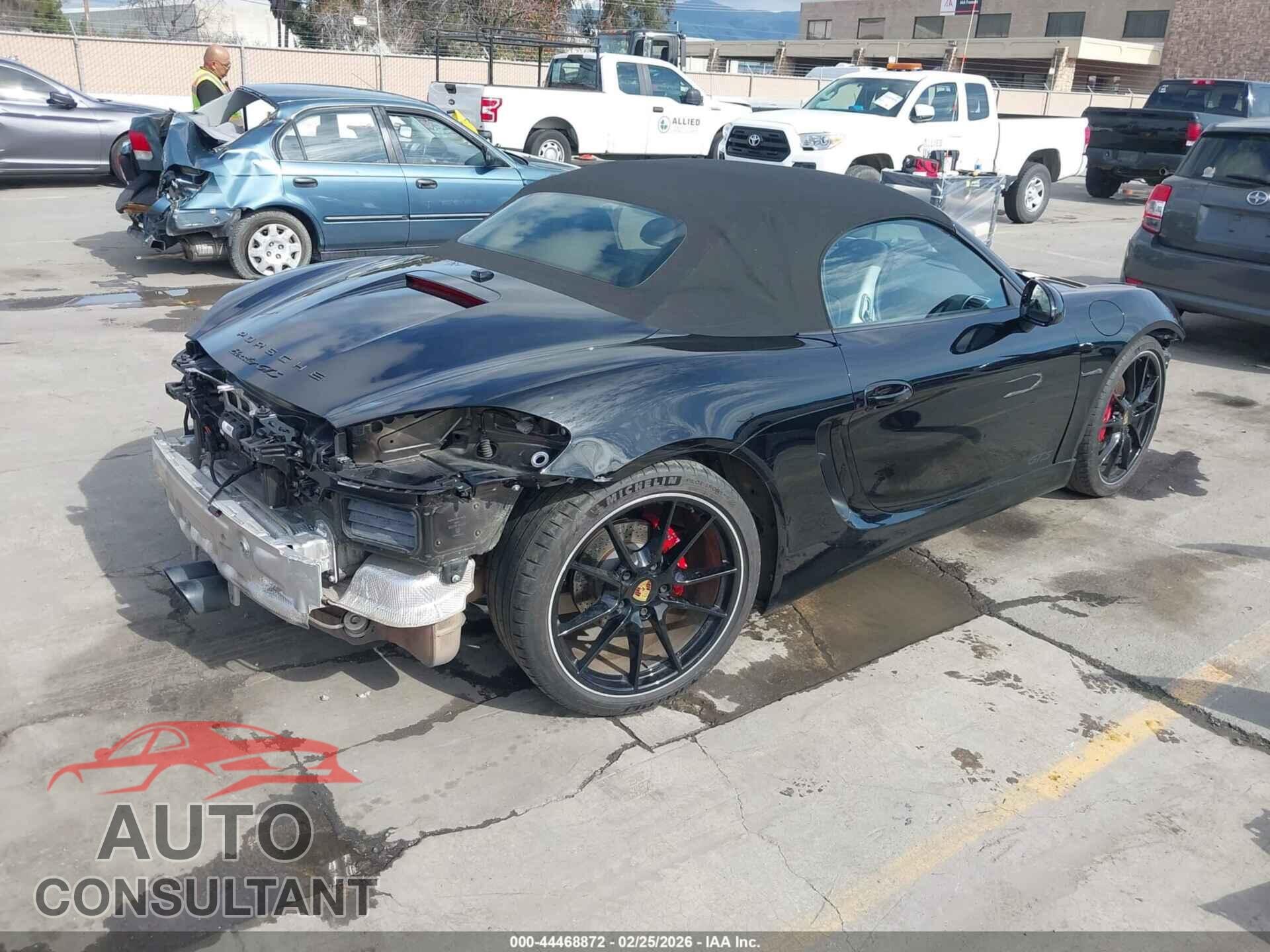PORSCHE BOXSTER 2015 - WP0CB2A81FS140384