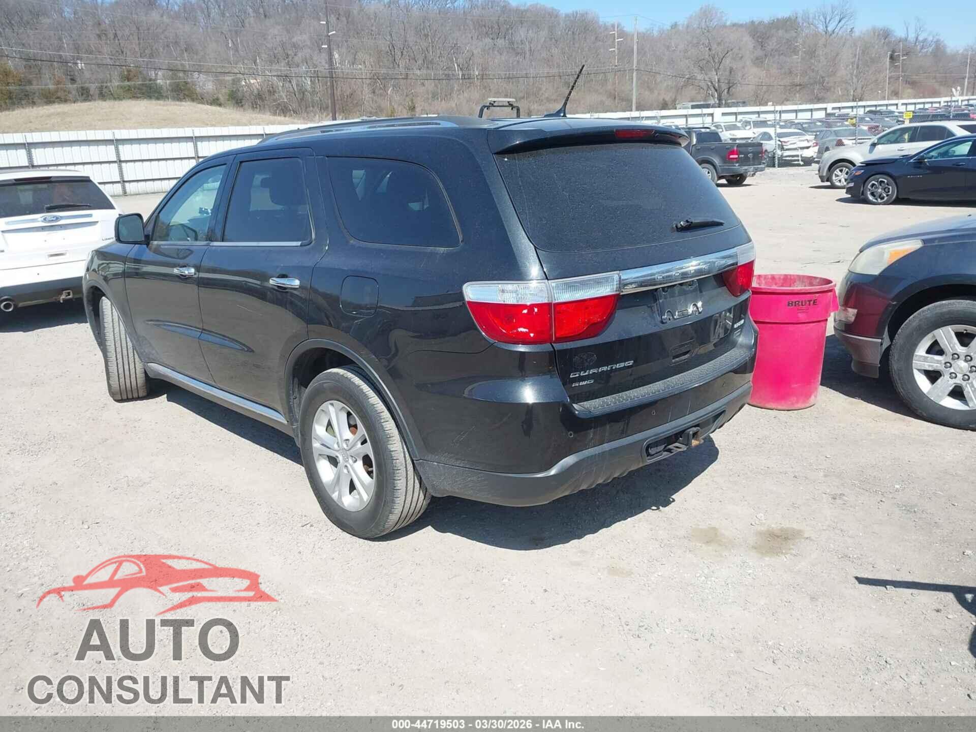 DODGE DURANGO 2013 - 1C4RDJDG7DC664552