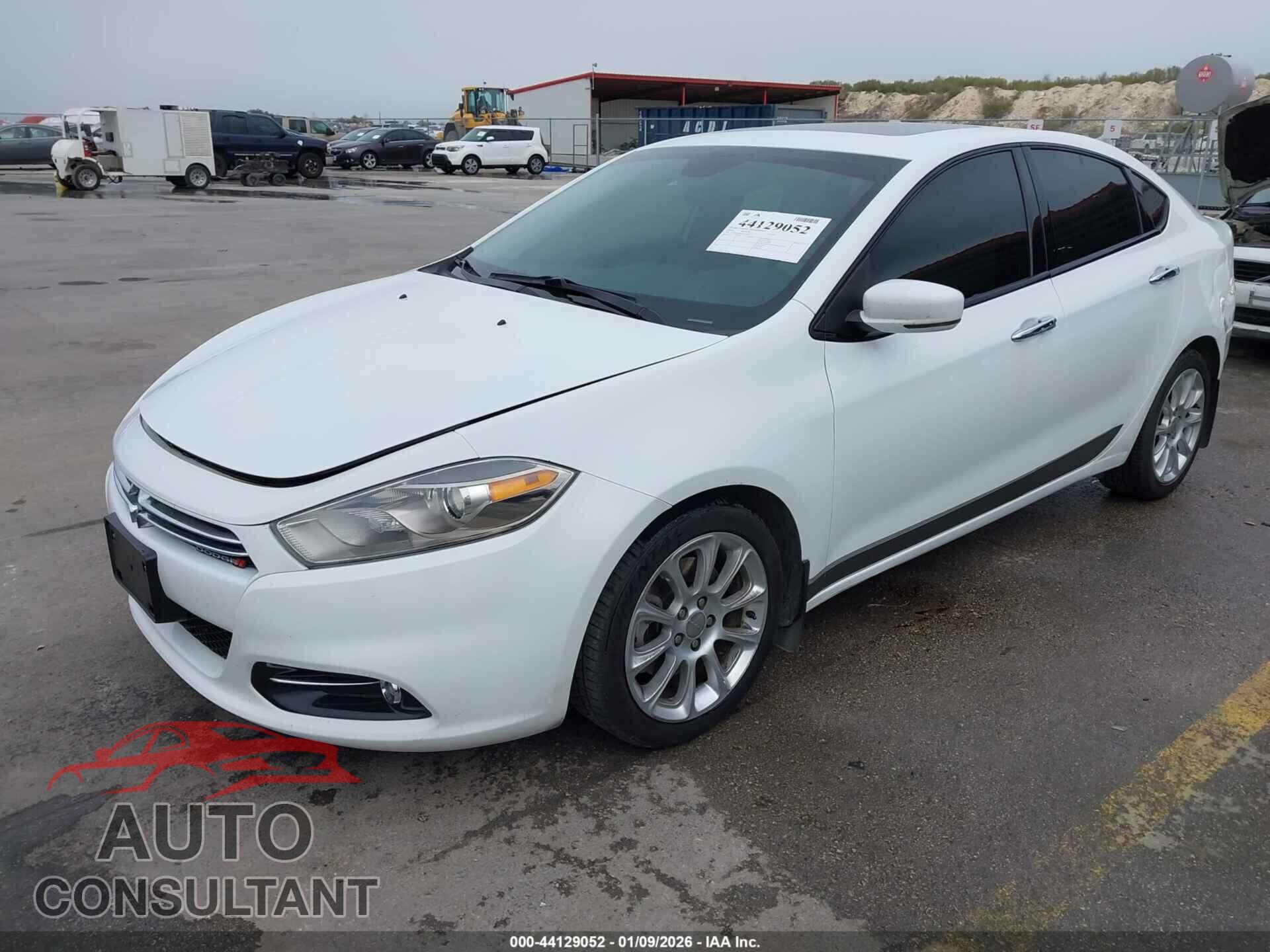 DODGE DART 2016 - 1C3CDFCB8GD645083
