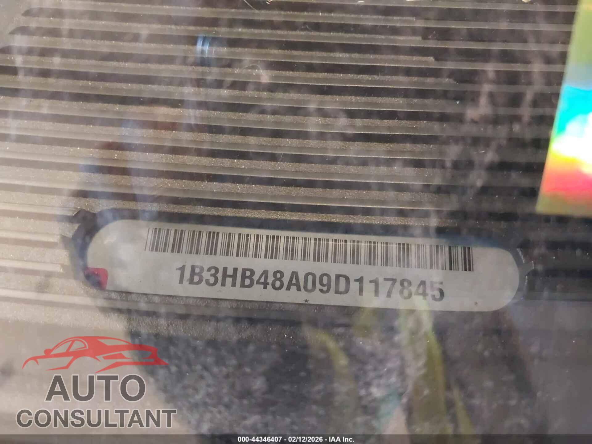 DODGE CALIBER 2009 - 1B3HB48A09D117845