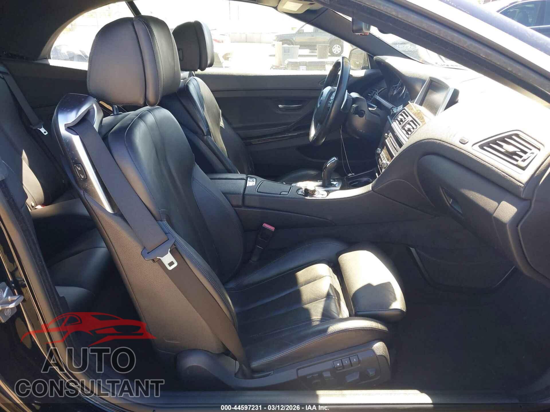 BMW 650I 2012 - WBALZ3C59CDL73463