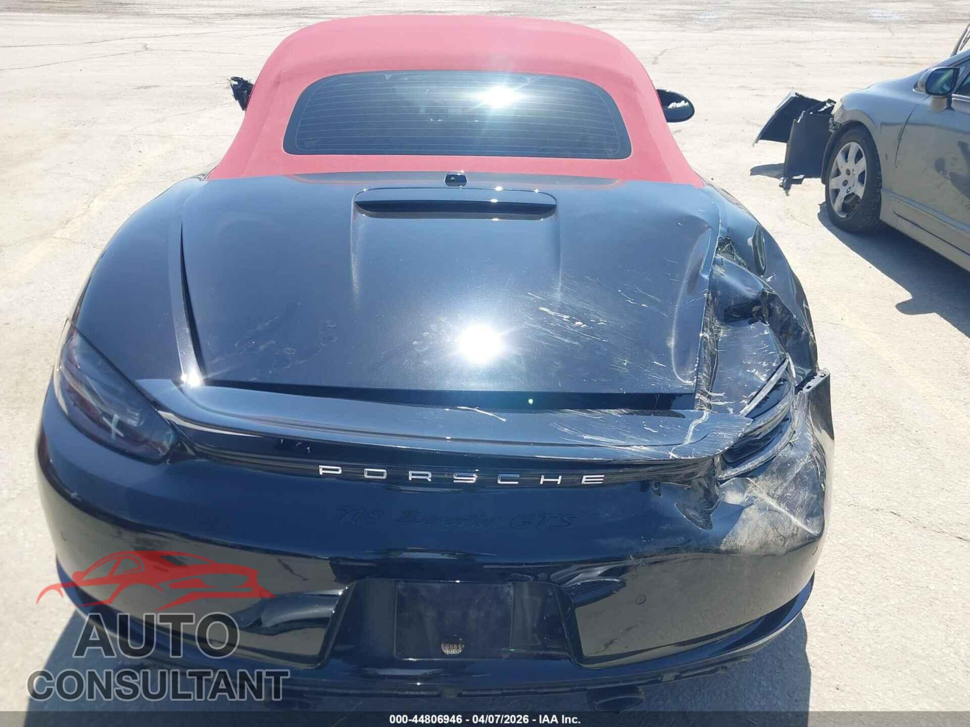 PORSCHE BOXSTER 2022 - WP0CD2A83NS228569