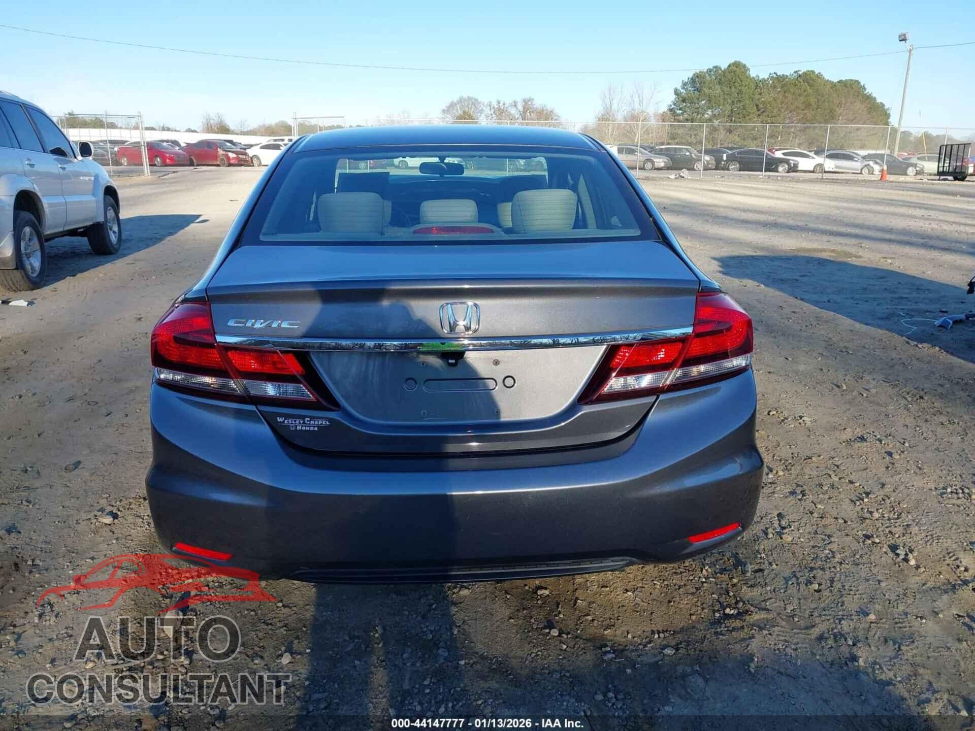 HONDA CIVIC 2013 - 19XFB2F55DE020082