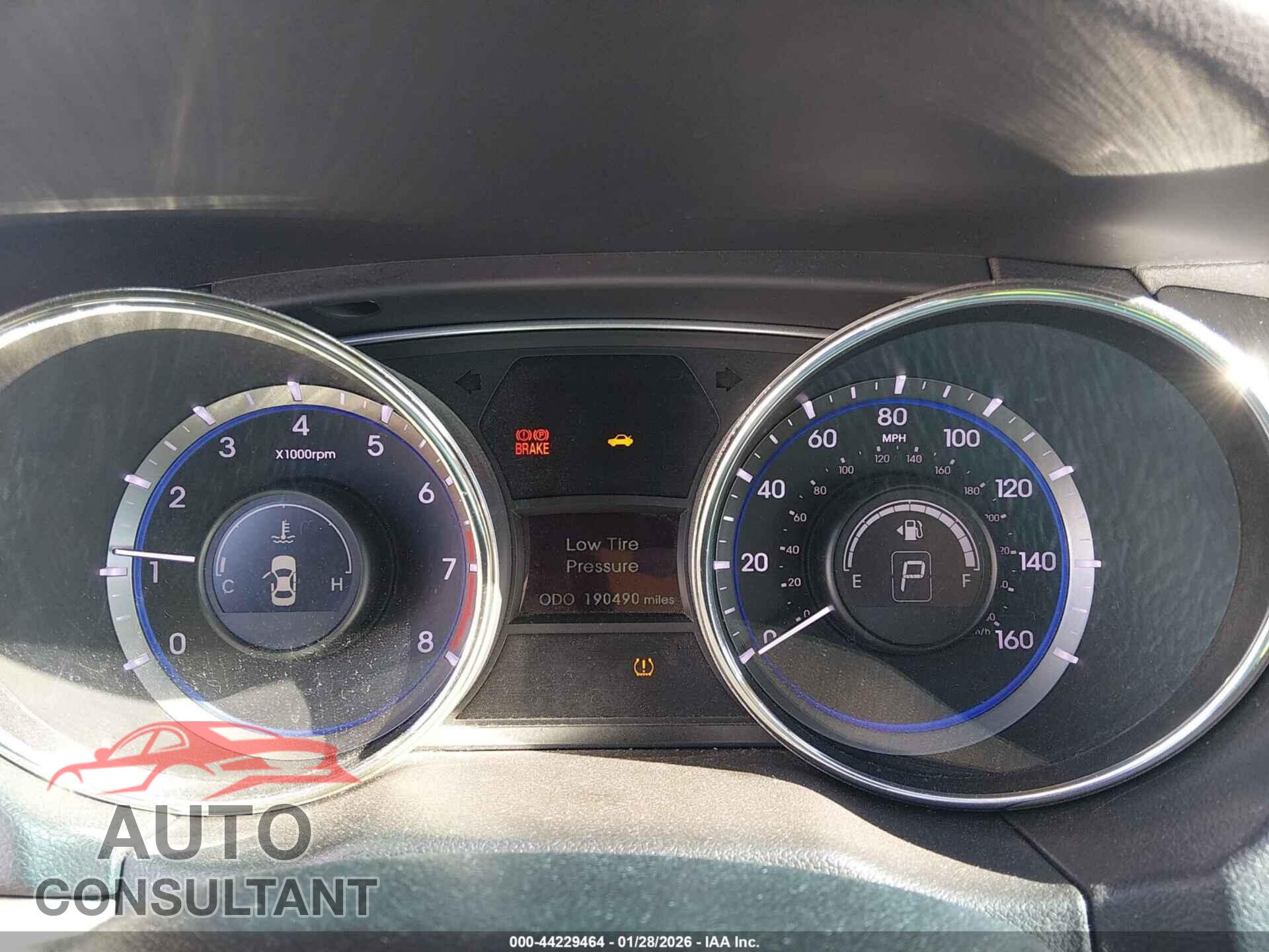 HYUNDAI SONATA 2011 - 5NPEB4AC3BH048842