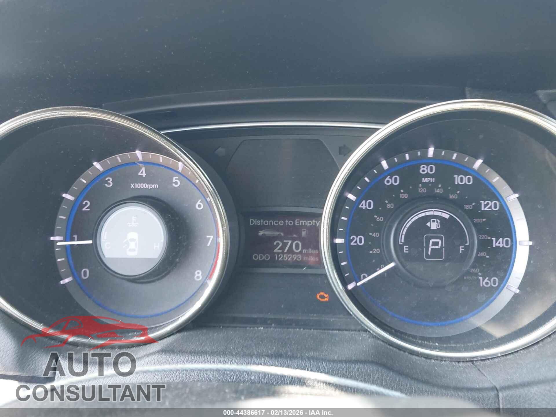 HYUNDAI SONATA 2012 - 5NPEC4AB7CH452670