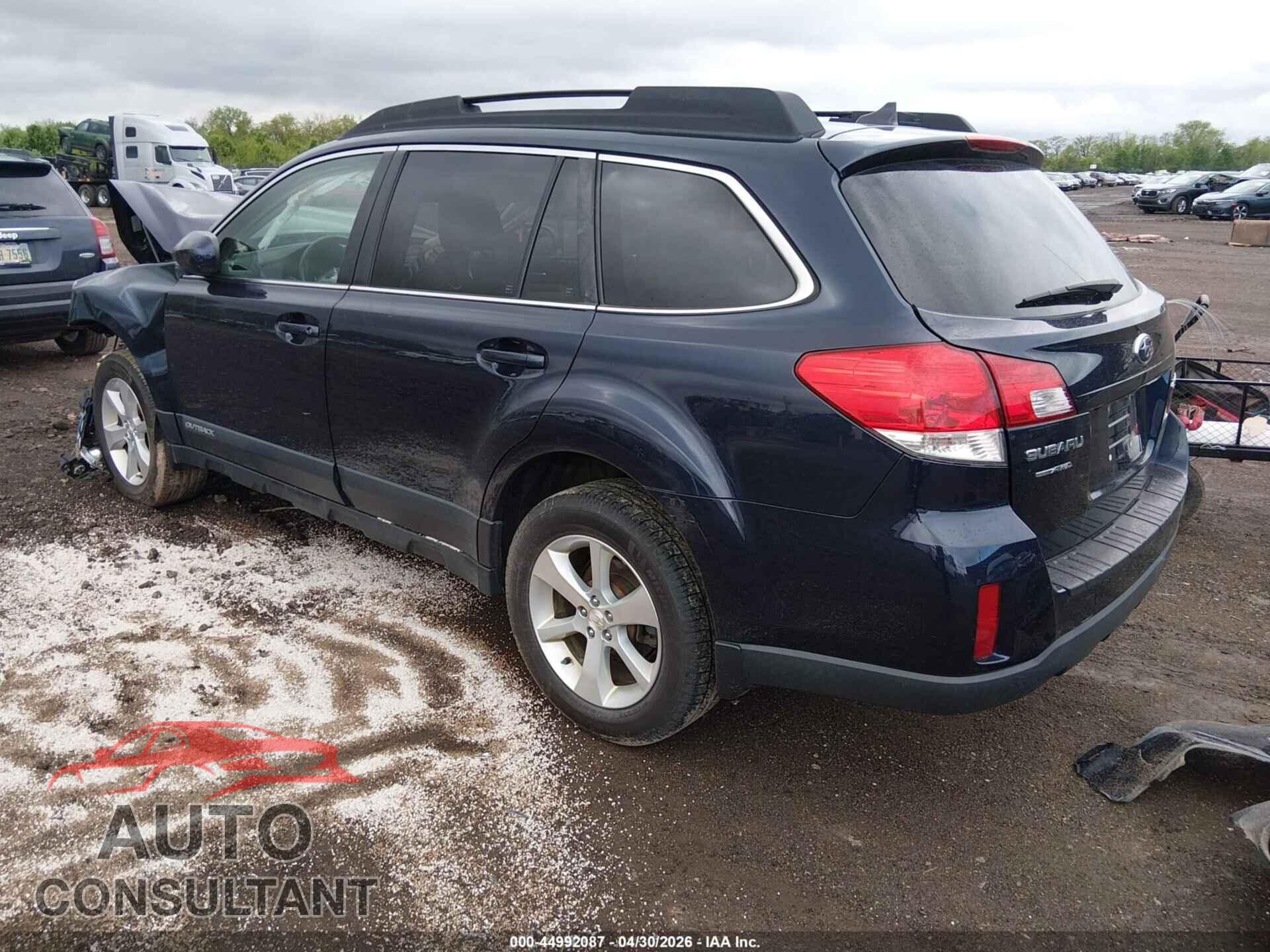 SUBARU OUTBACK 2014 - 4S4BRCLC0E3255027