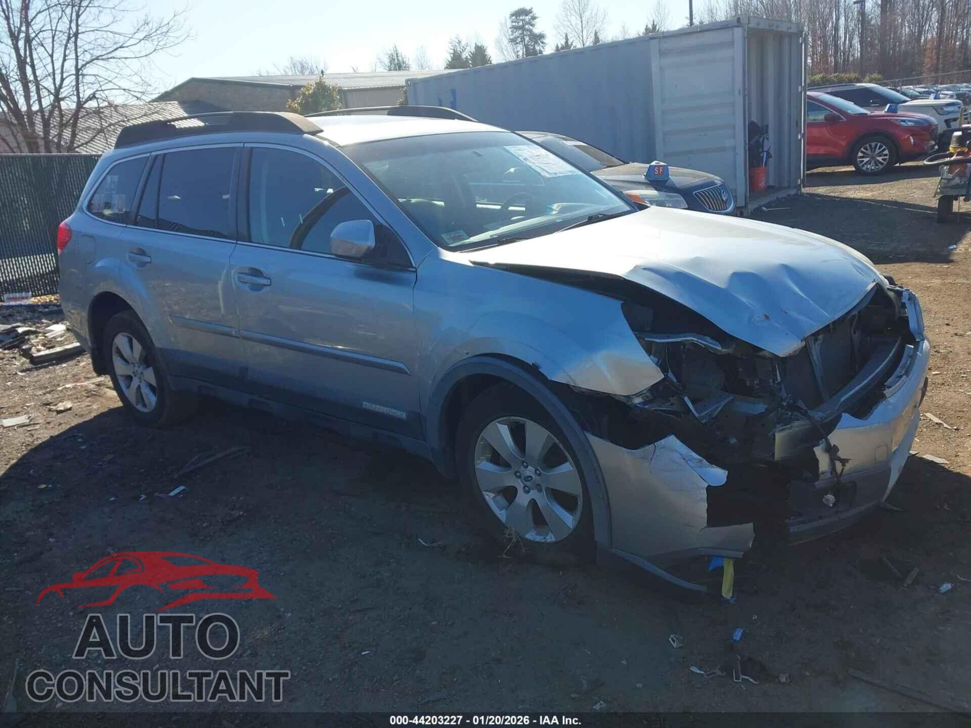 SUBARU OUTBACK 2012 - 4S4BRBLC8C3273220