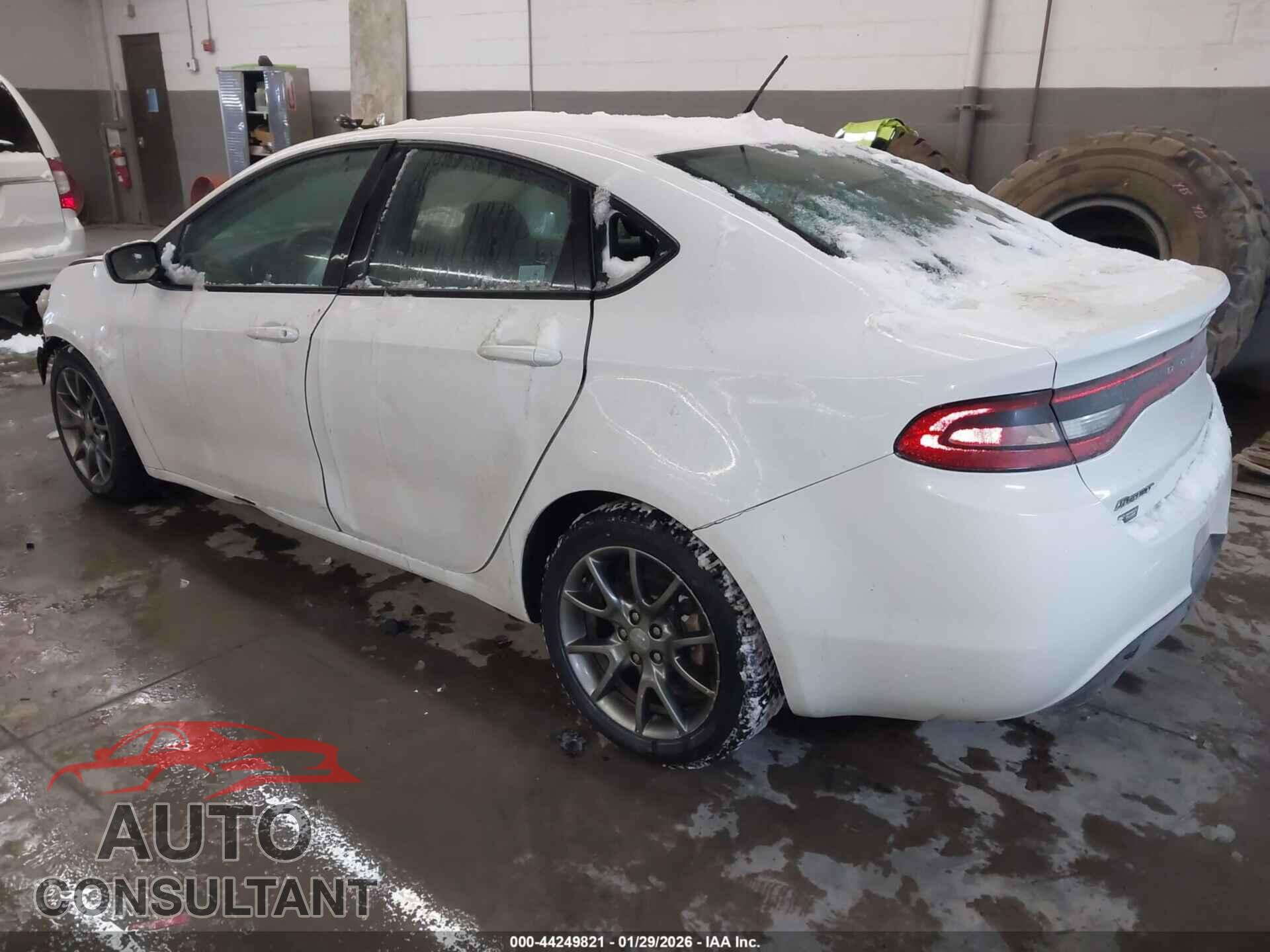 DODGE DART 2013 - 1C3CDFBA7DD342400