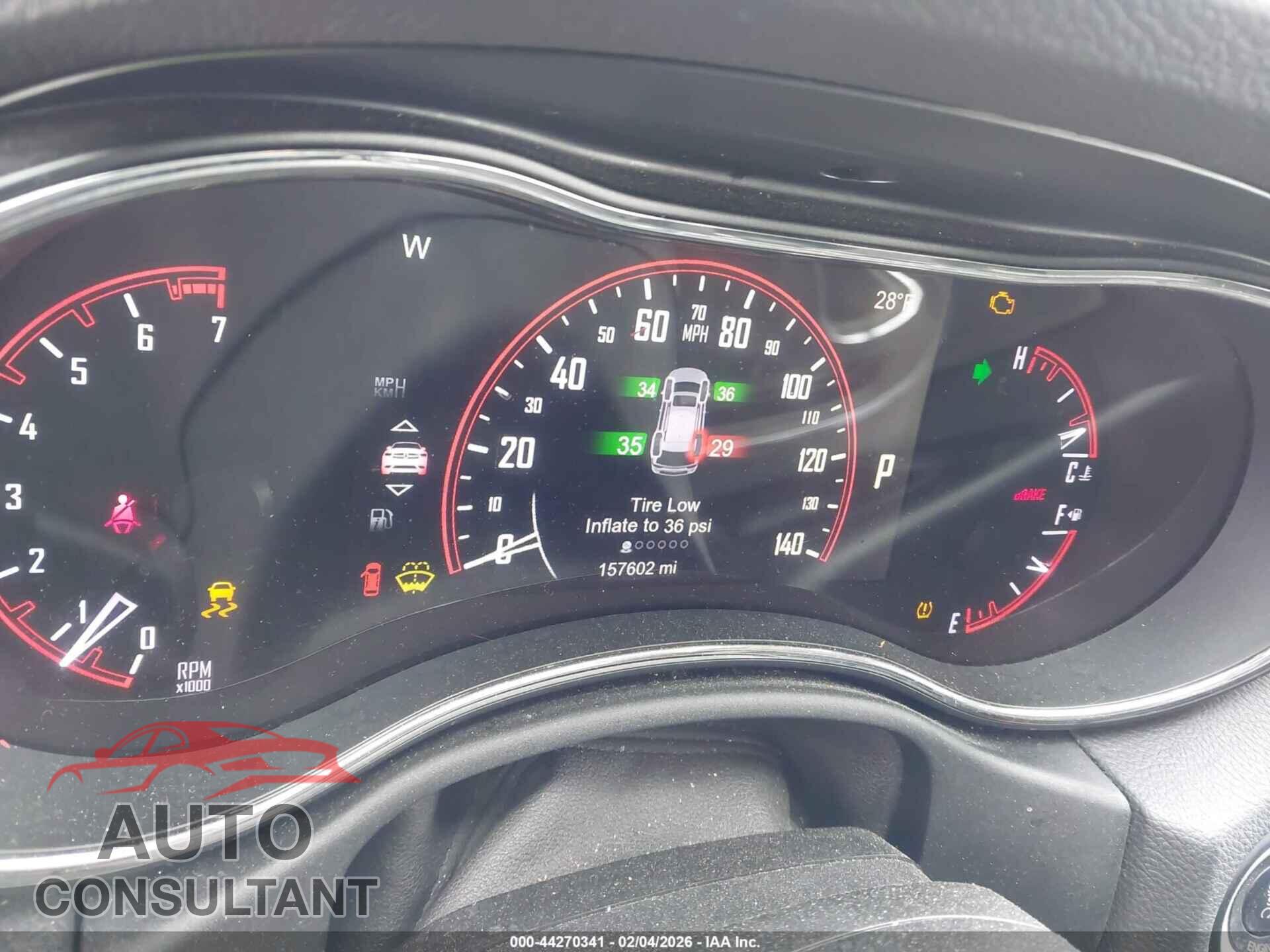 DODGE DURANGO 2014 - 1C4RDJAG6EC971555