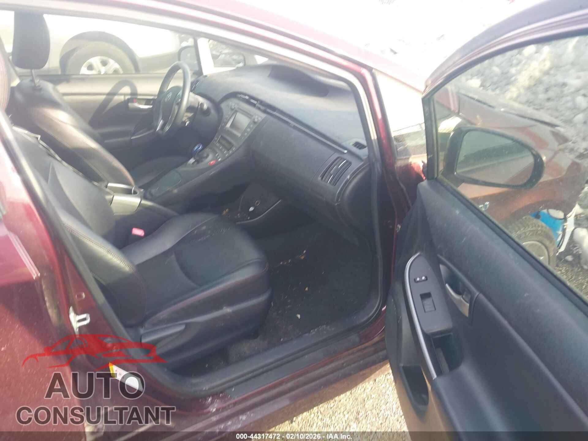 TOYOTA PRIUS 2013 - JTDKN3DU0D5571232