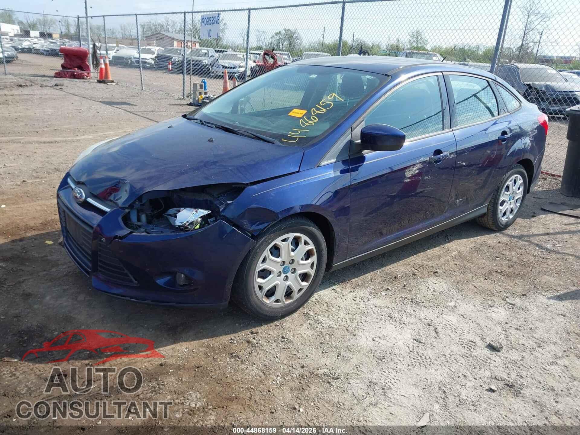FORD FOCUS 2012 - 1FAHP3F23CL163727