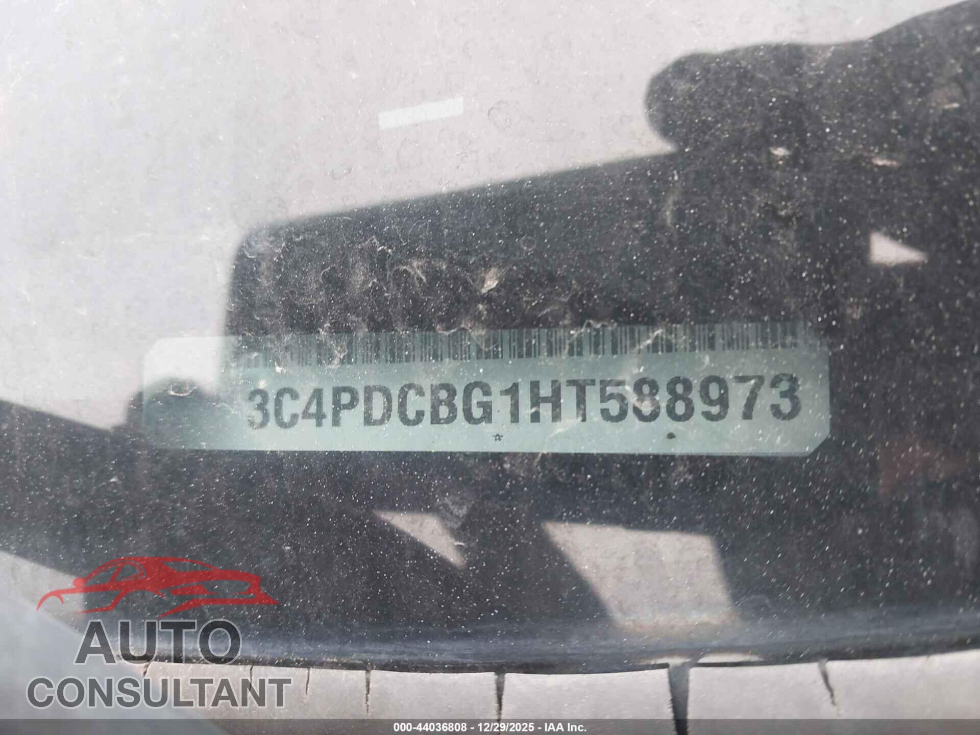 DODGE JOURNEY 2017 - 3C4PDCBG1HT588973