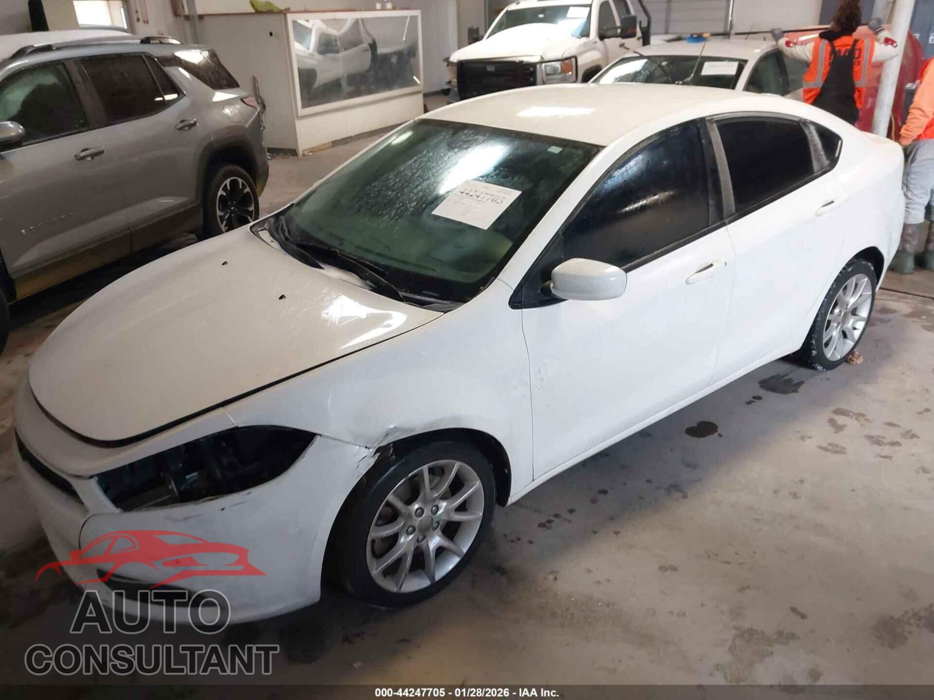 DODGE DART 2013 - 1C3CDFBA3DD312567
