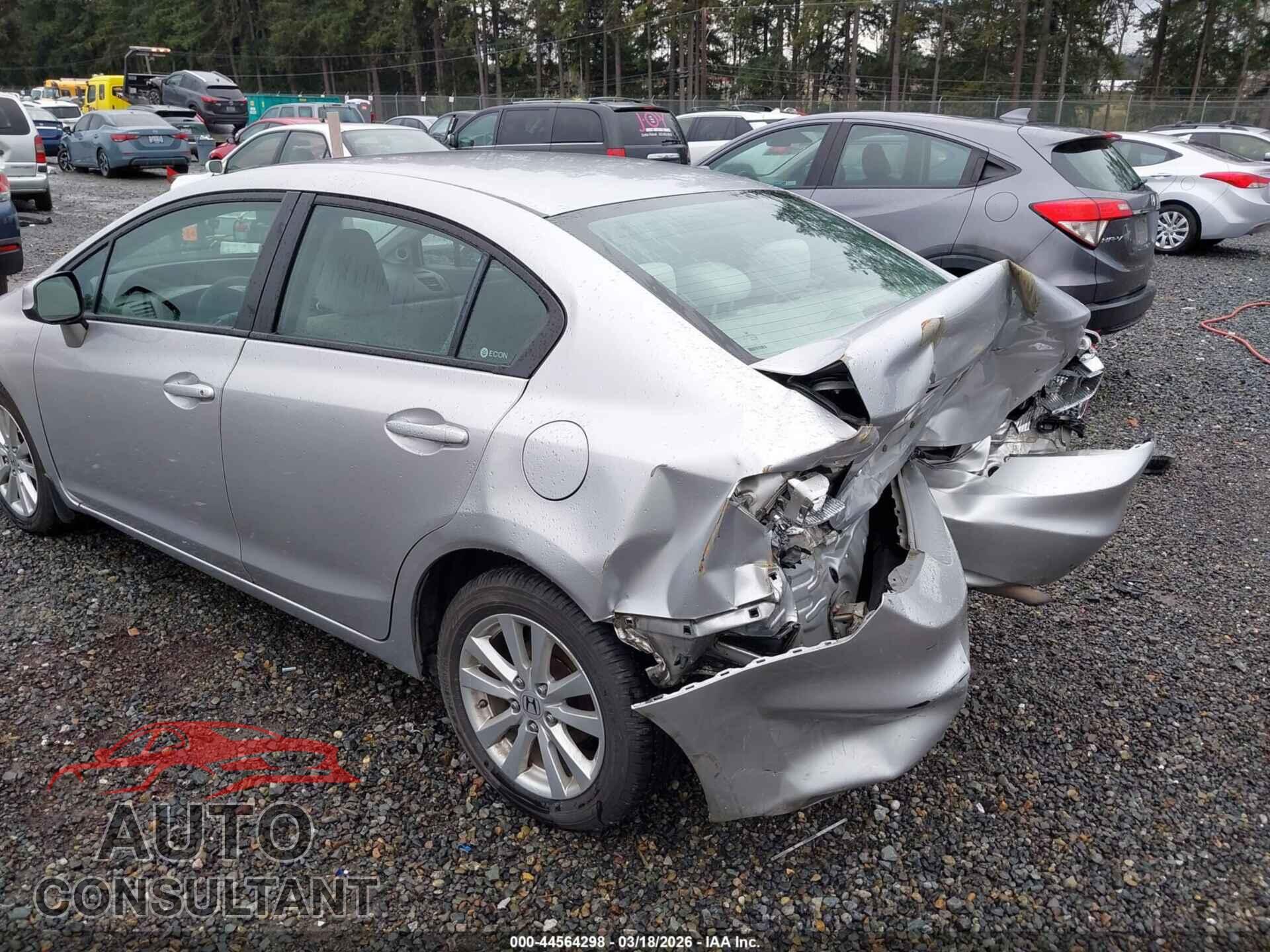HONDA CIVIC 2012 - 19XFB2F87CE320375