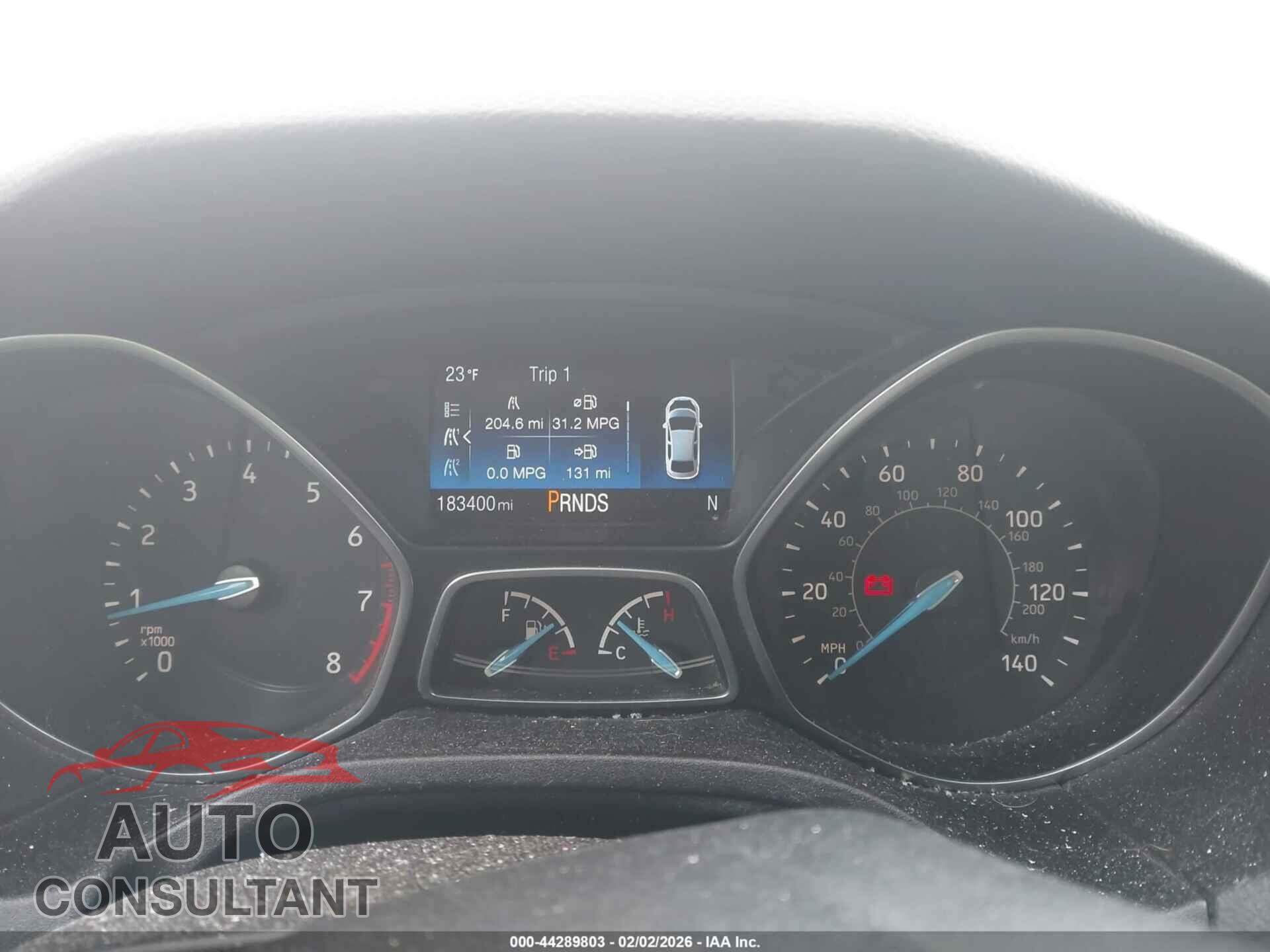 FORD FOCUS 2015 - 1FADP3F29FL321359