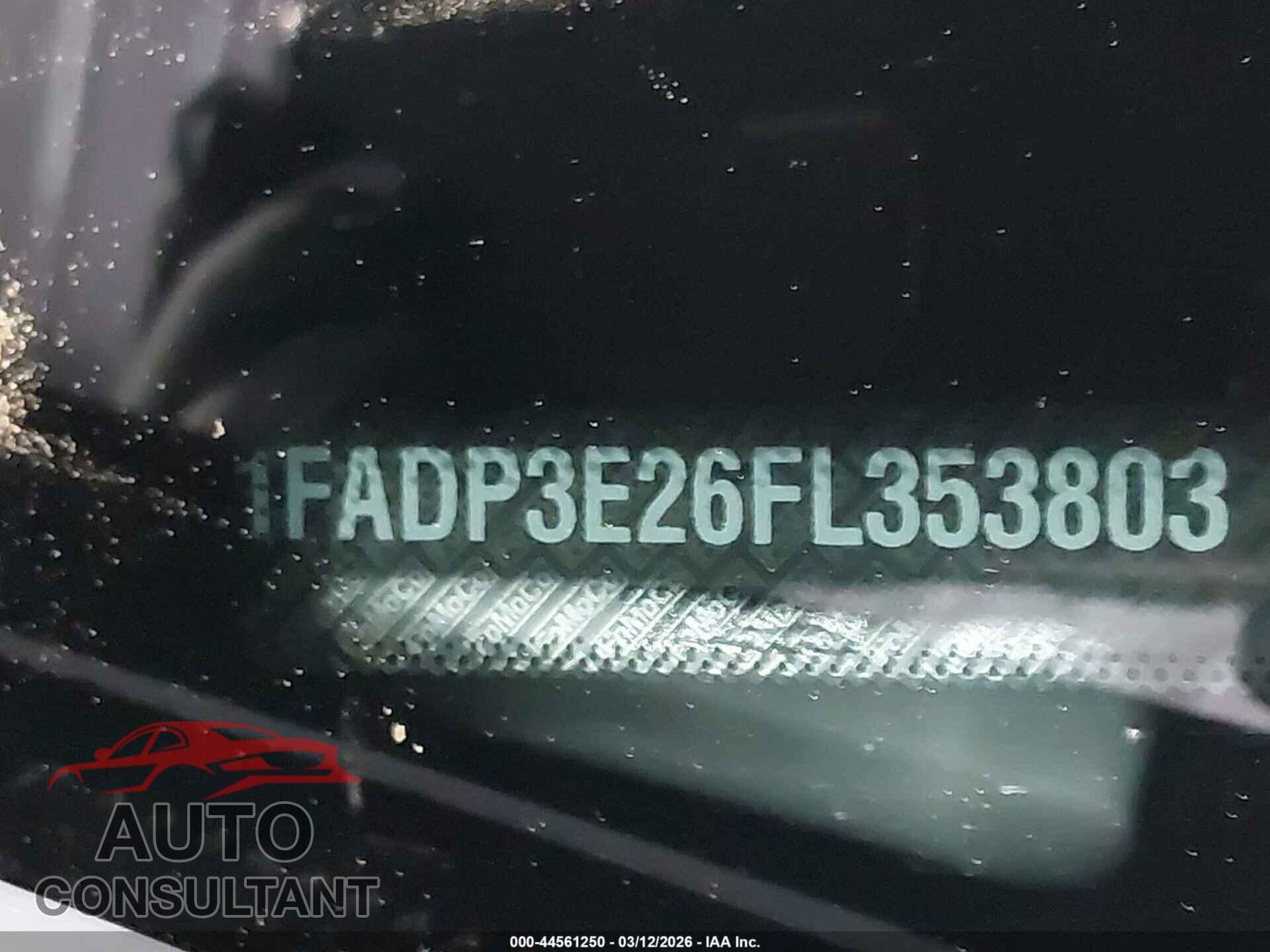FORD FOCUS 2015 - 1FADP3E26FL353803