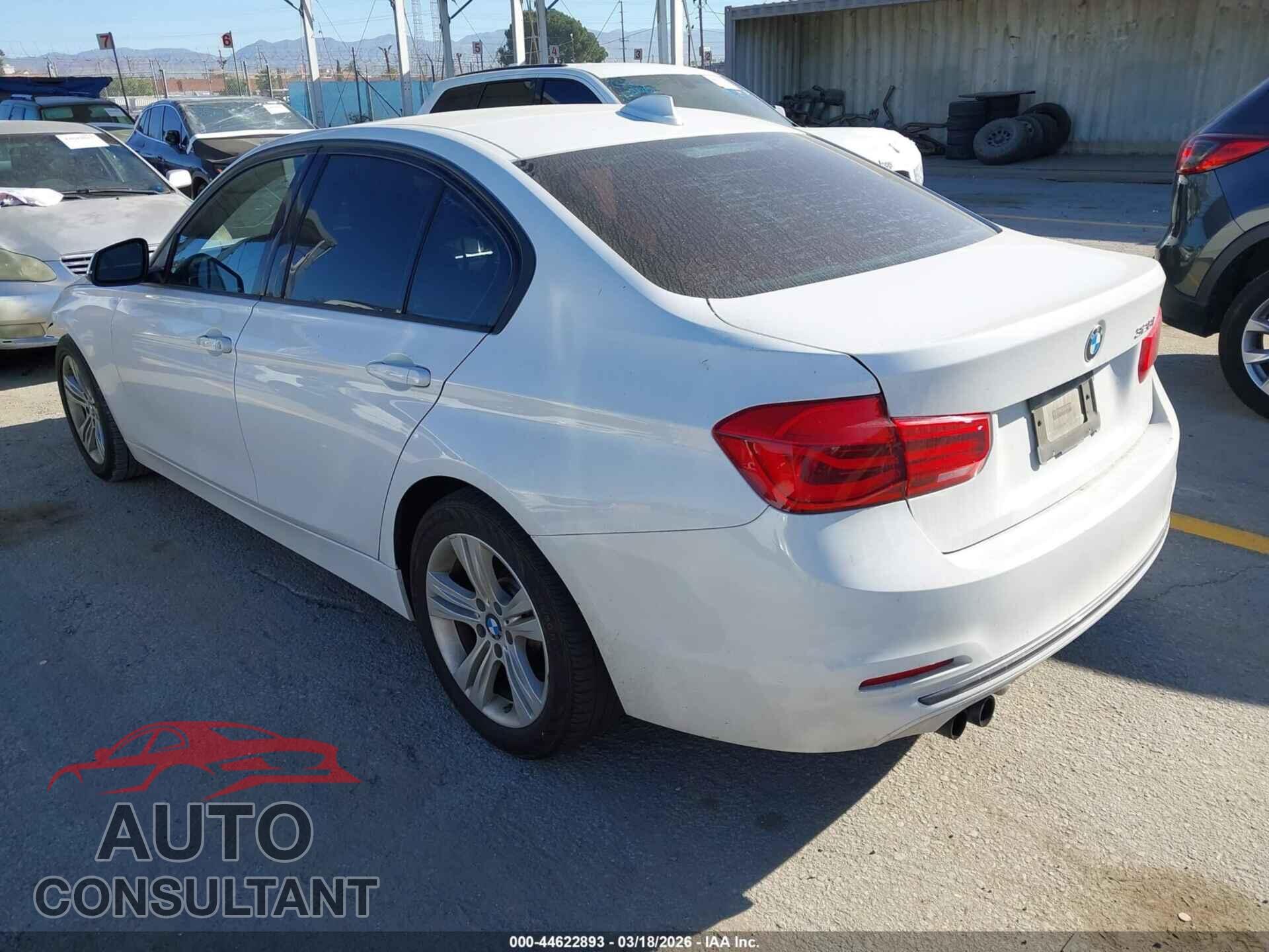 BMW 328I 2016 - WBA8E9G59GNT86342
