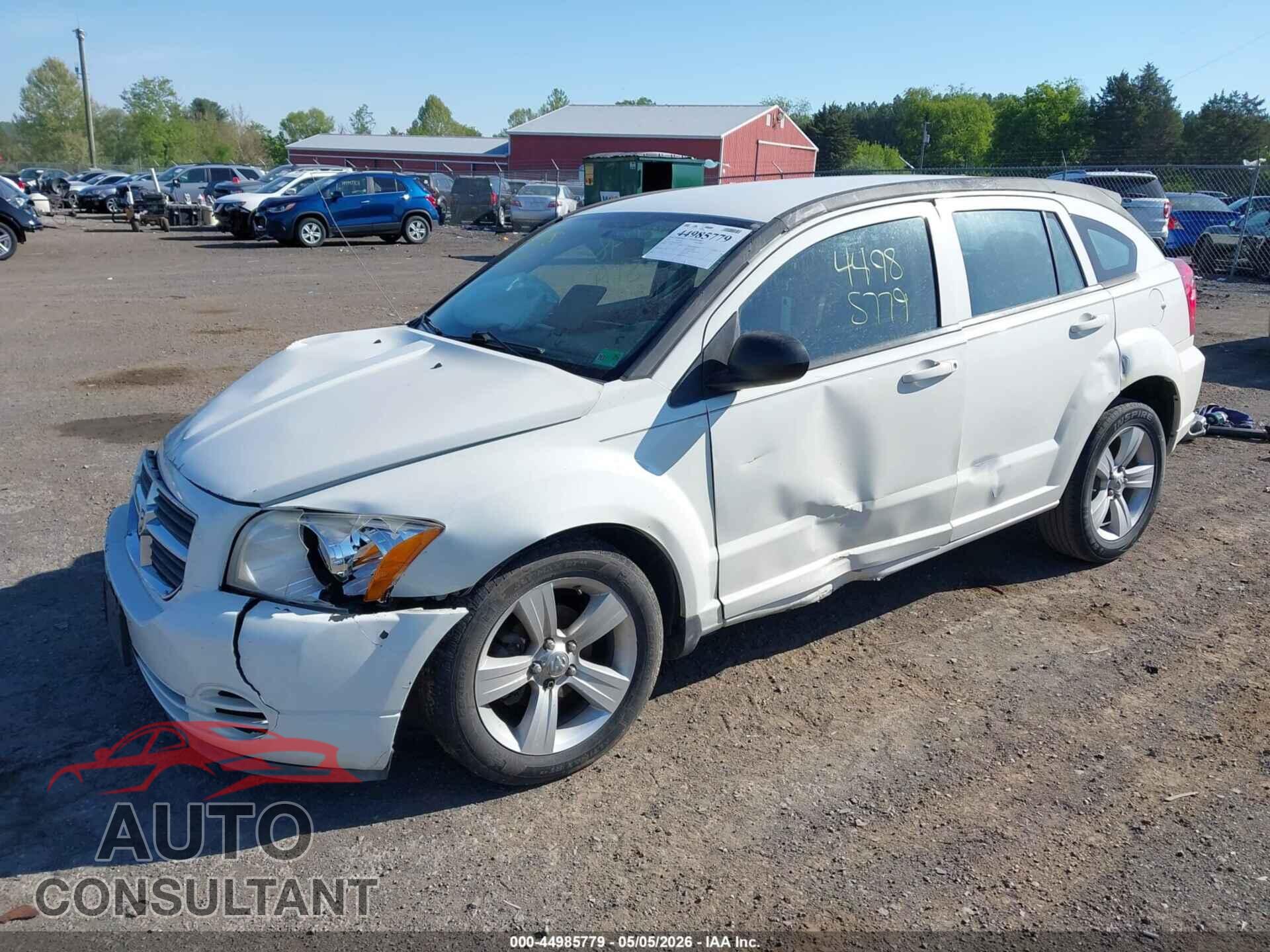 DODGE CALIBER 2010 - 1B3CB4HA6AD607897