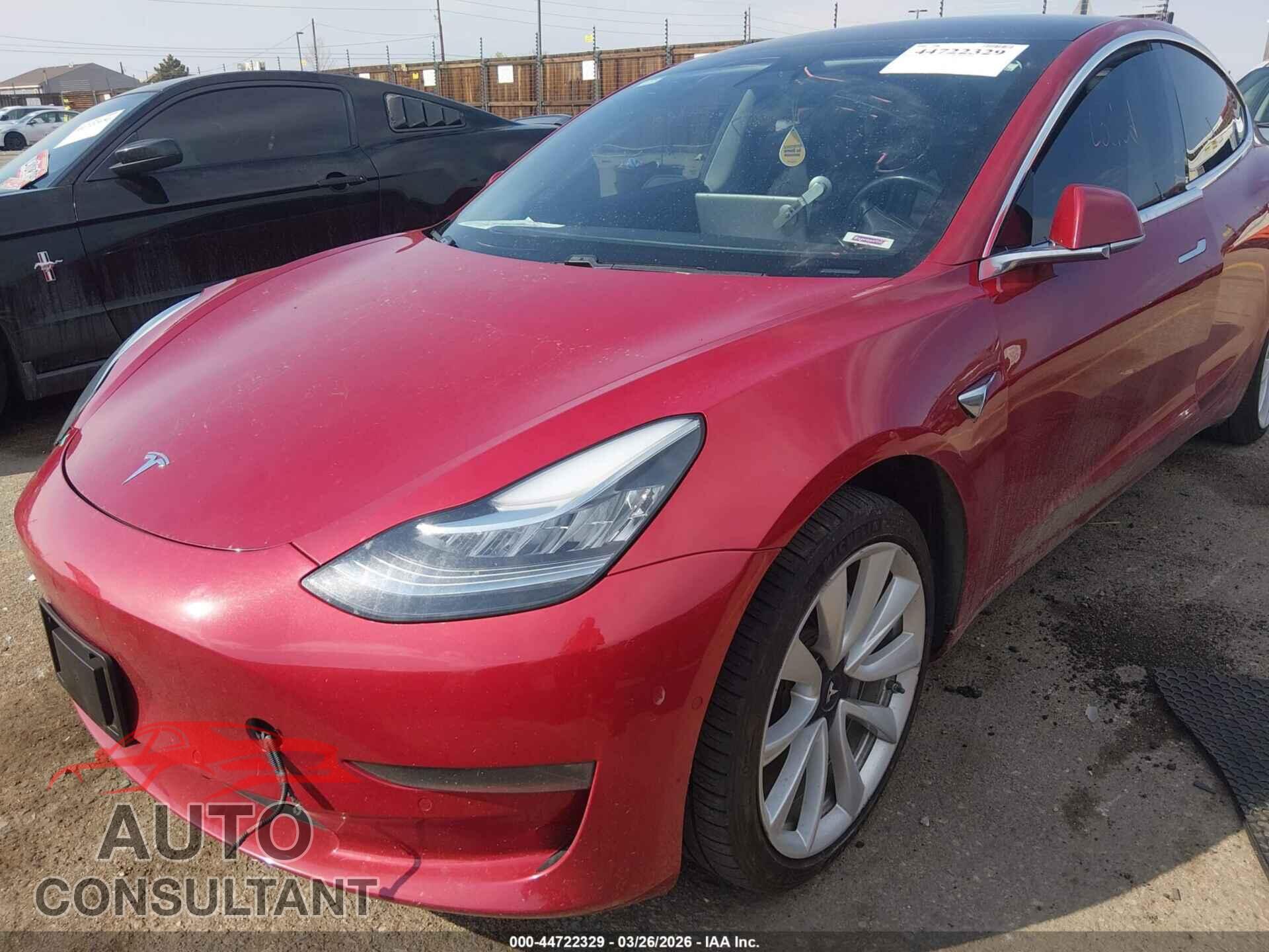 TESLA MODEL 3 2018 - 5YJ3E1EA3JF013639