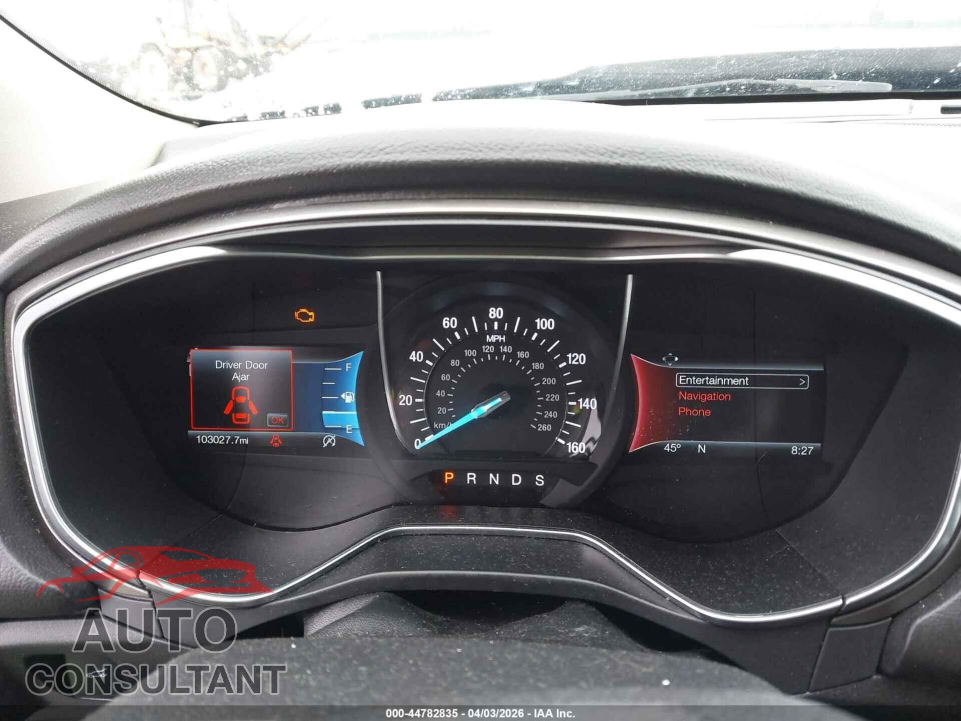 FORD FUSION 2017 - 3FA6P0HD3HR203270