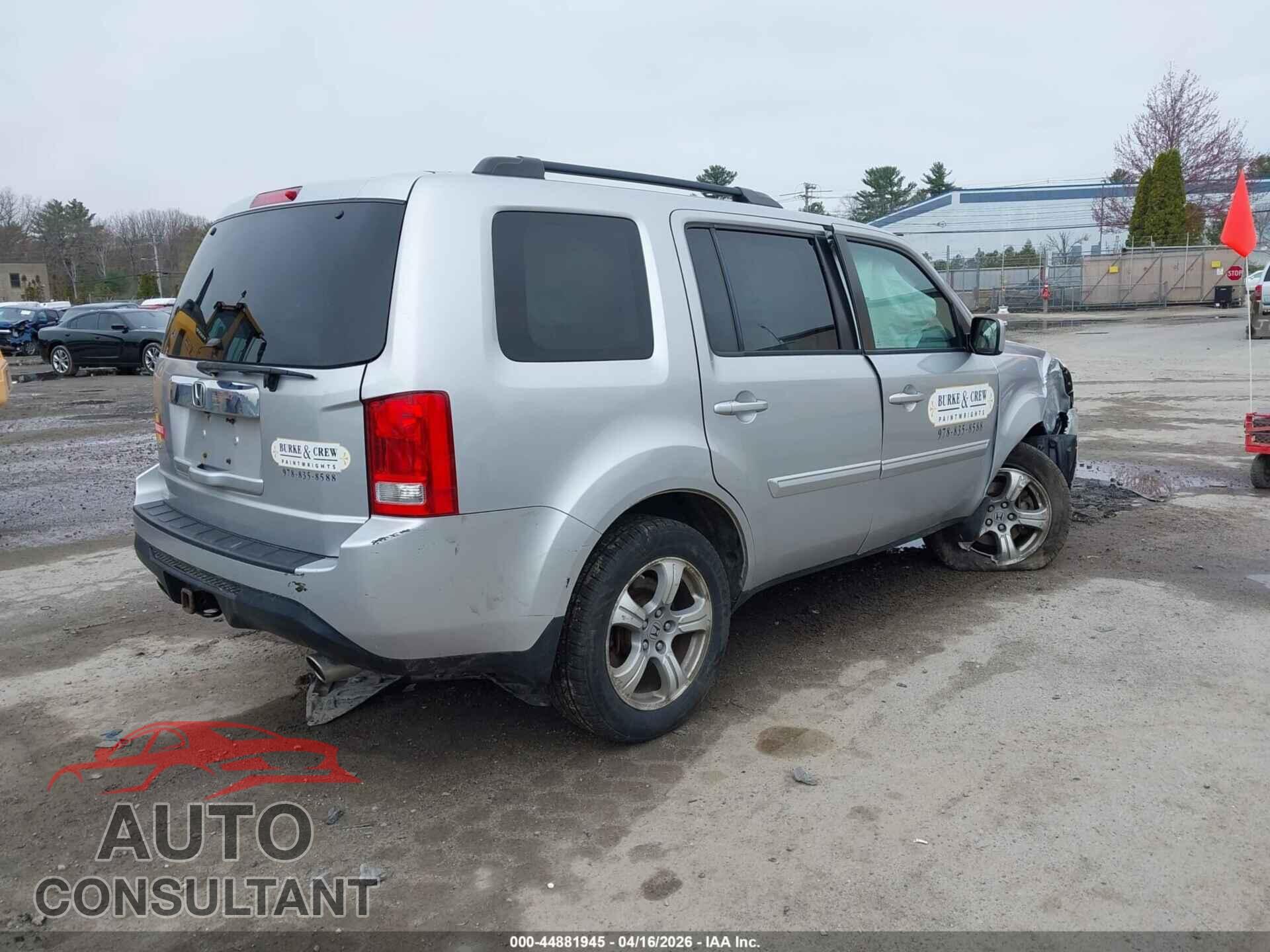 HONDA PILOT 2015 - 5FNYF4H54FB046837