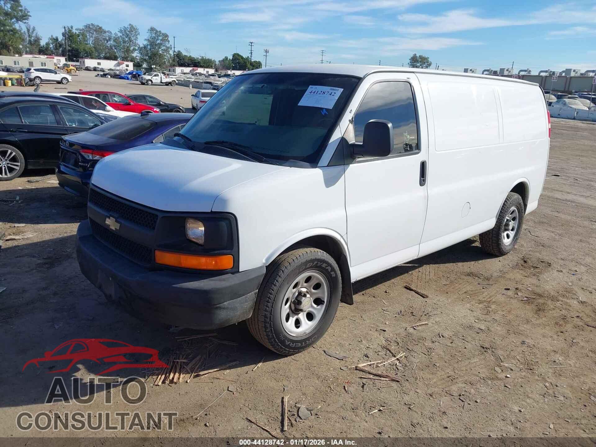 CHEVROLET EXPRESS G1500 2013 - 1GCSGAF46D1121443