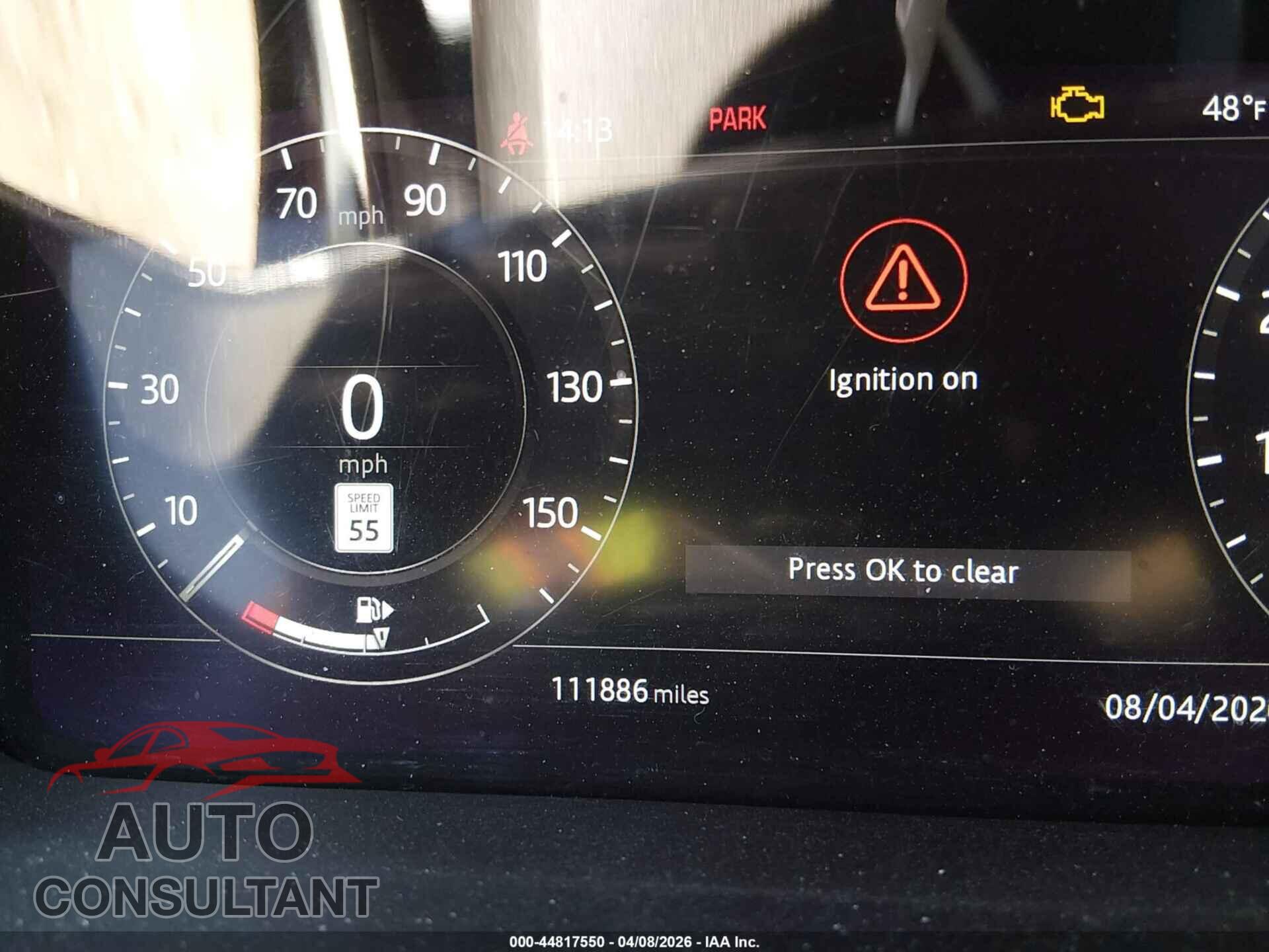 LAND ROVER RANGE ROVER 2020 - SALGS2RU2LA580045