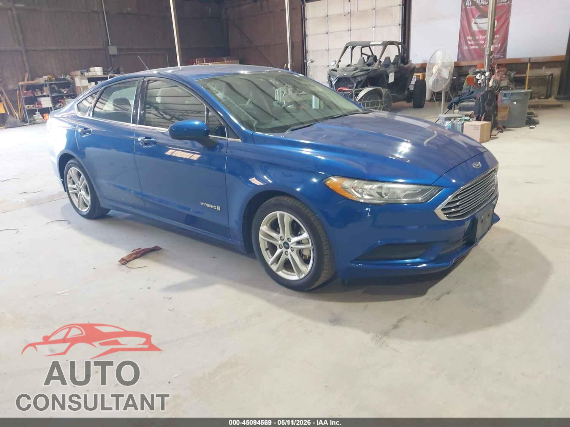 FORD FUSION HYBRID 2018 - 3FA6P0LU8JR212723