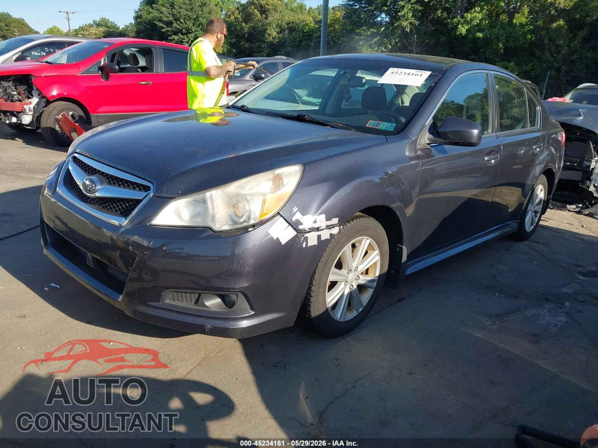SUBARU LEGACY 2012 - 4S3BMBA68C3024951