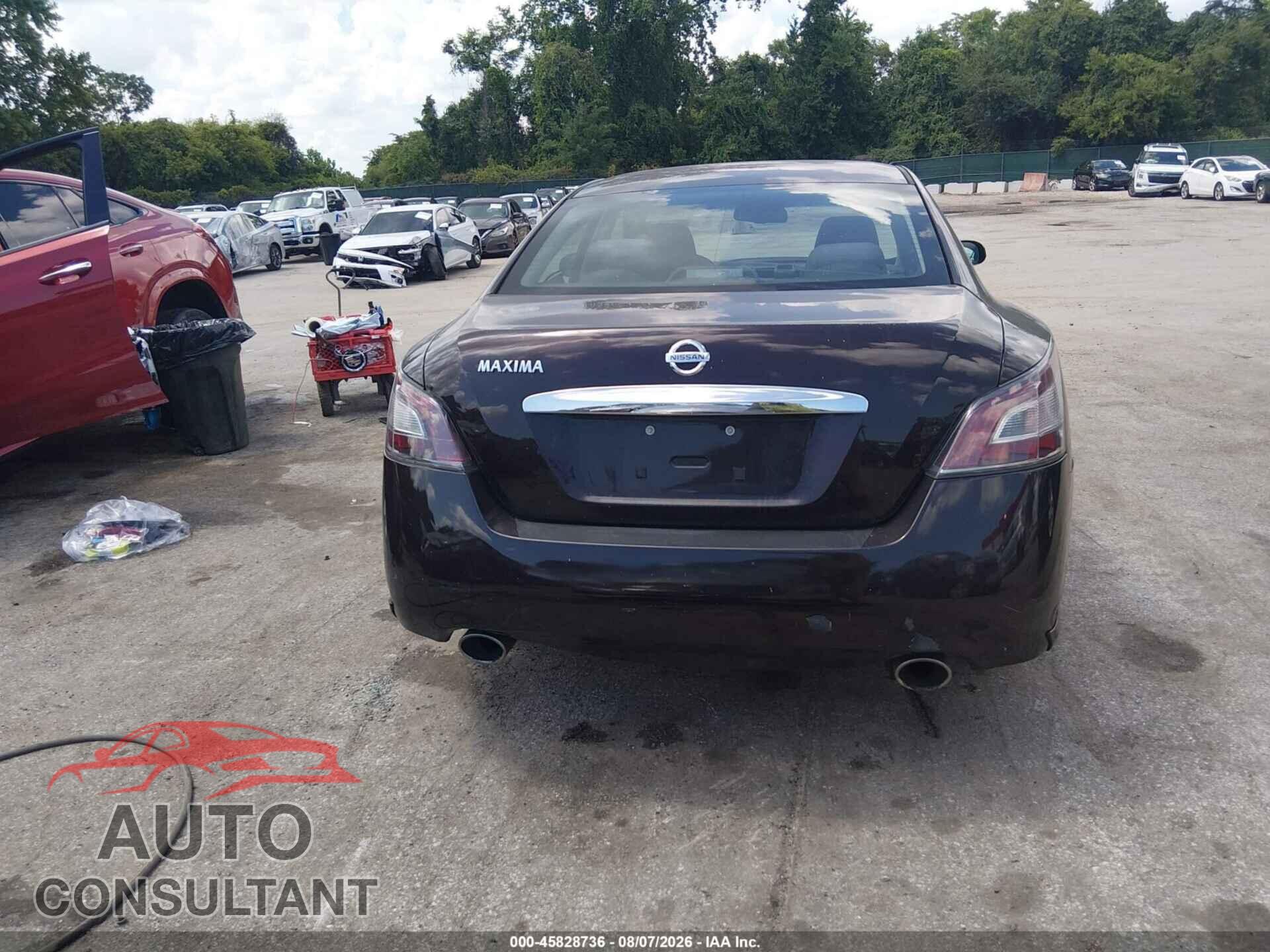 NISSAN MAXIMA 2013 - 1N4AA5AP1DC811360