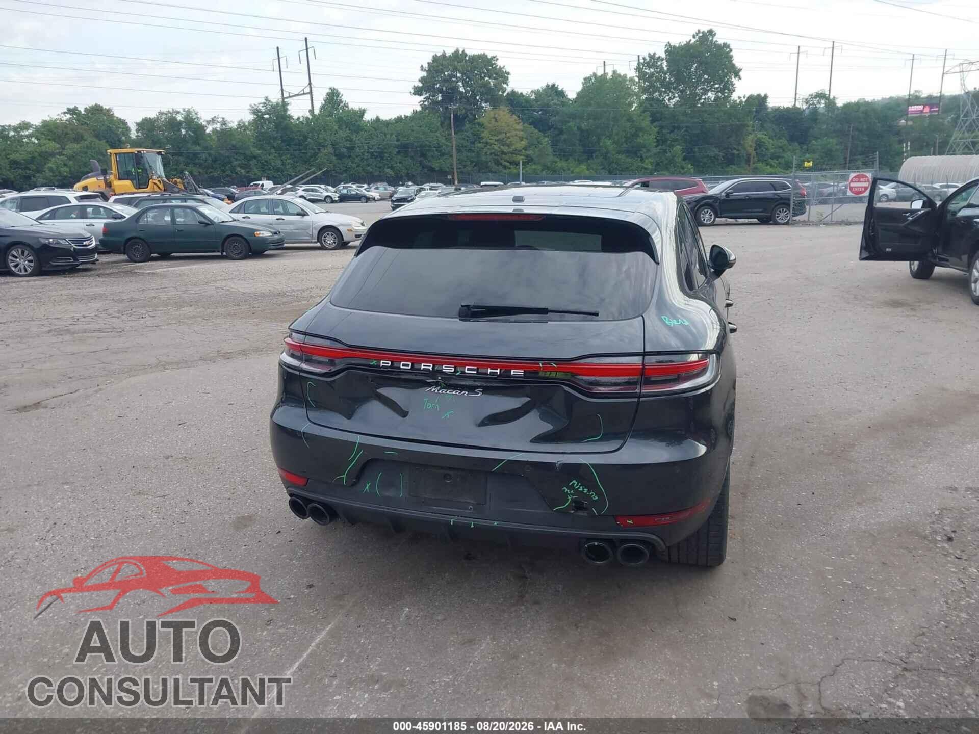 PORSCHE MACAN 2020 - WP1AB2A59LLB31417