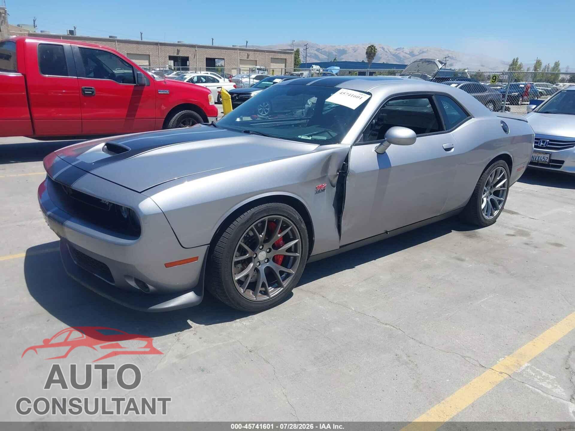 DODGE CHALLENGER 2016 - 2C3CDZDJ6GH164517