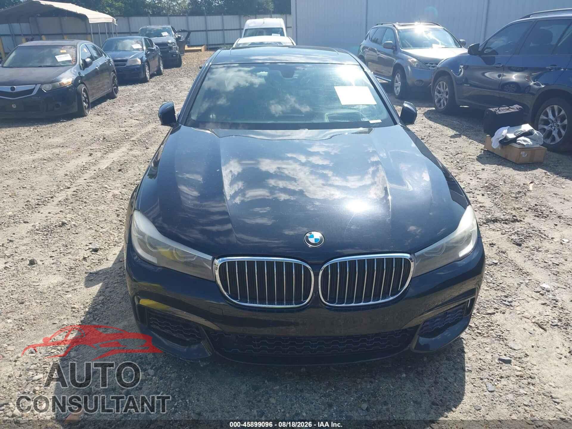 BMW 740I 2017 - WBA7E2C54HG739746