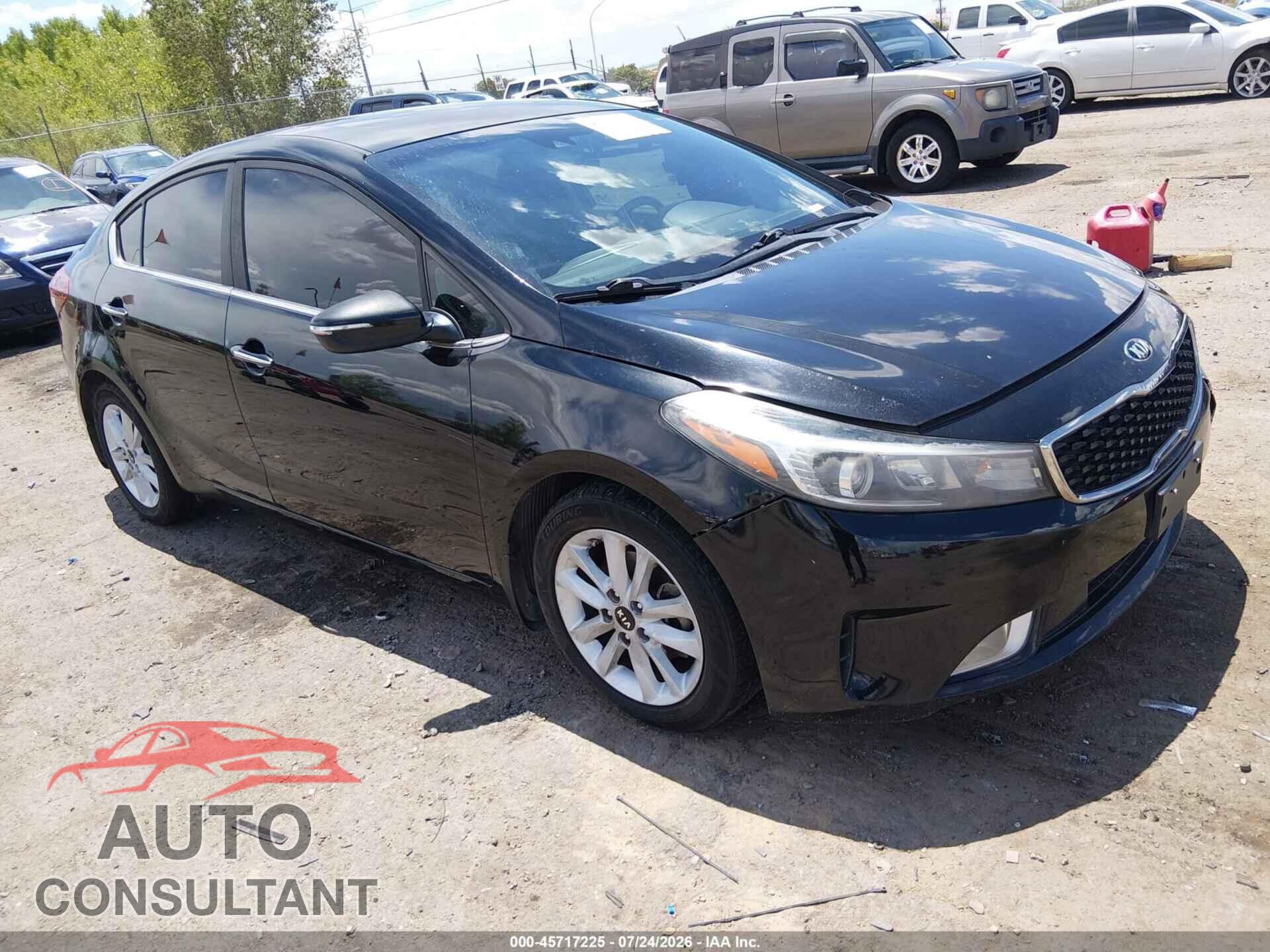 KIA FORTE 2017 - 3KPFL4A76HE044785