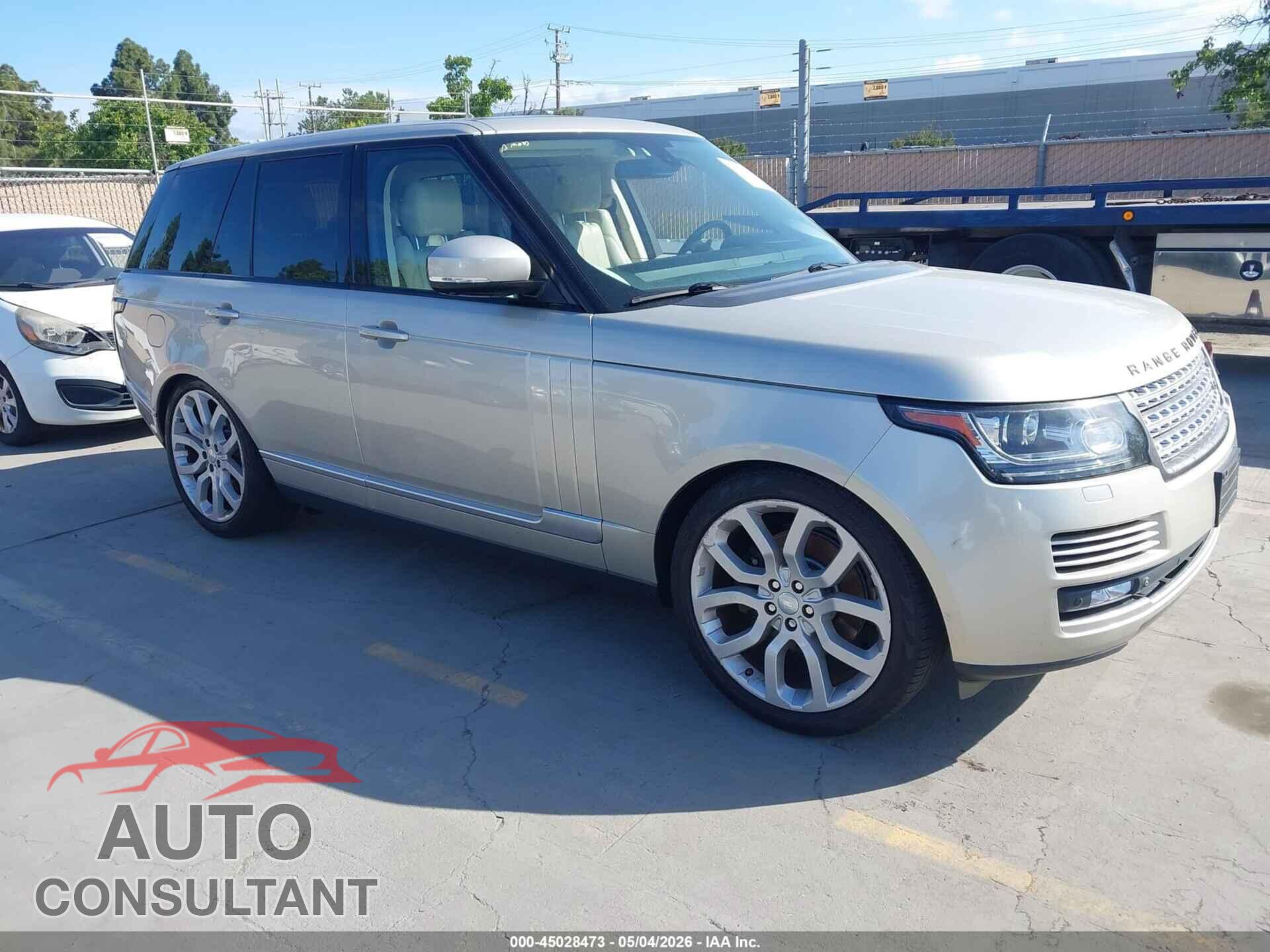 LAND ROVER RANGE ROVER 2014 - SALGS2VF9EA128880