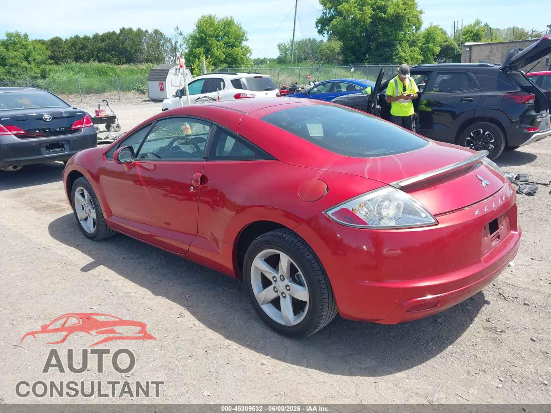 MITSUBISHI ECLIPSE 2009 - 4A3AK24F59E021853
