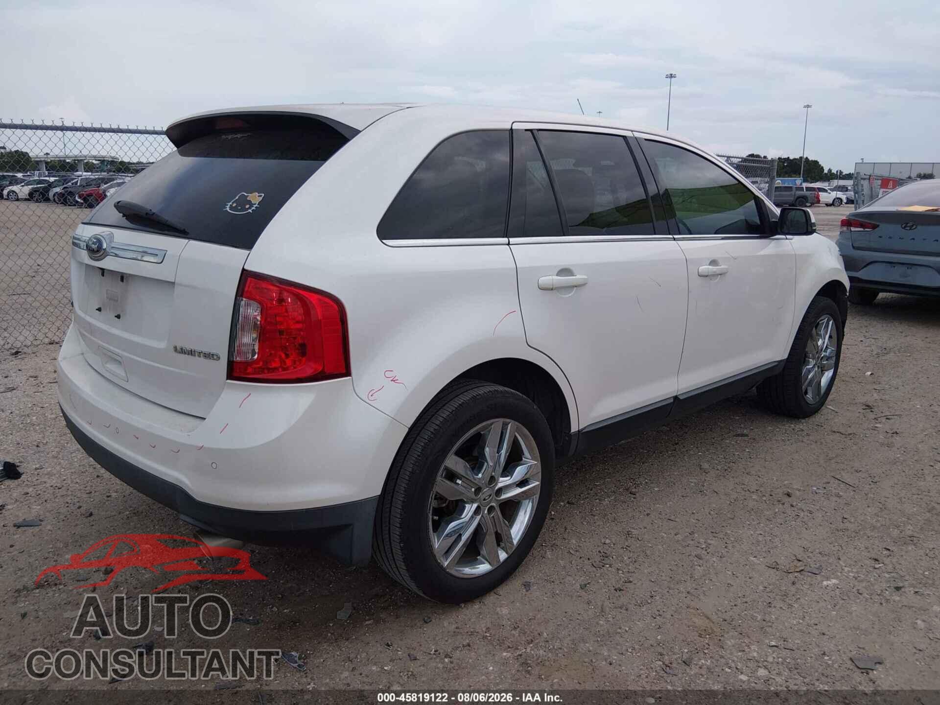 FORD EDGE 2013 - 2FMDK3KC8DBB10881