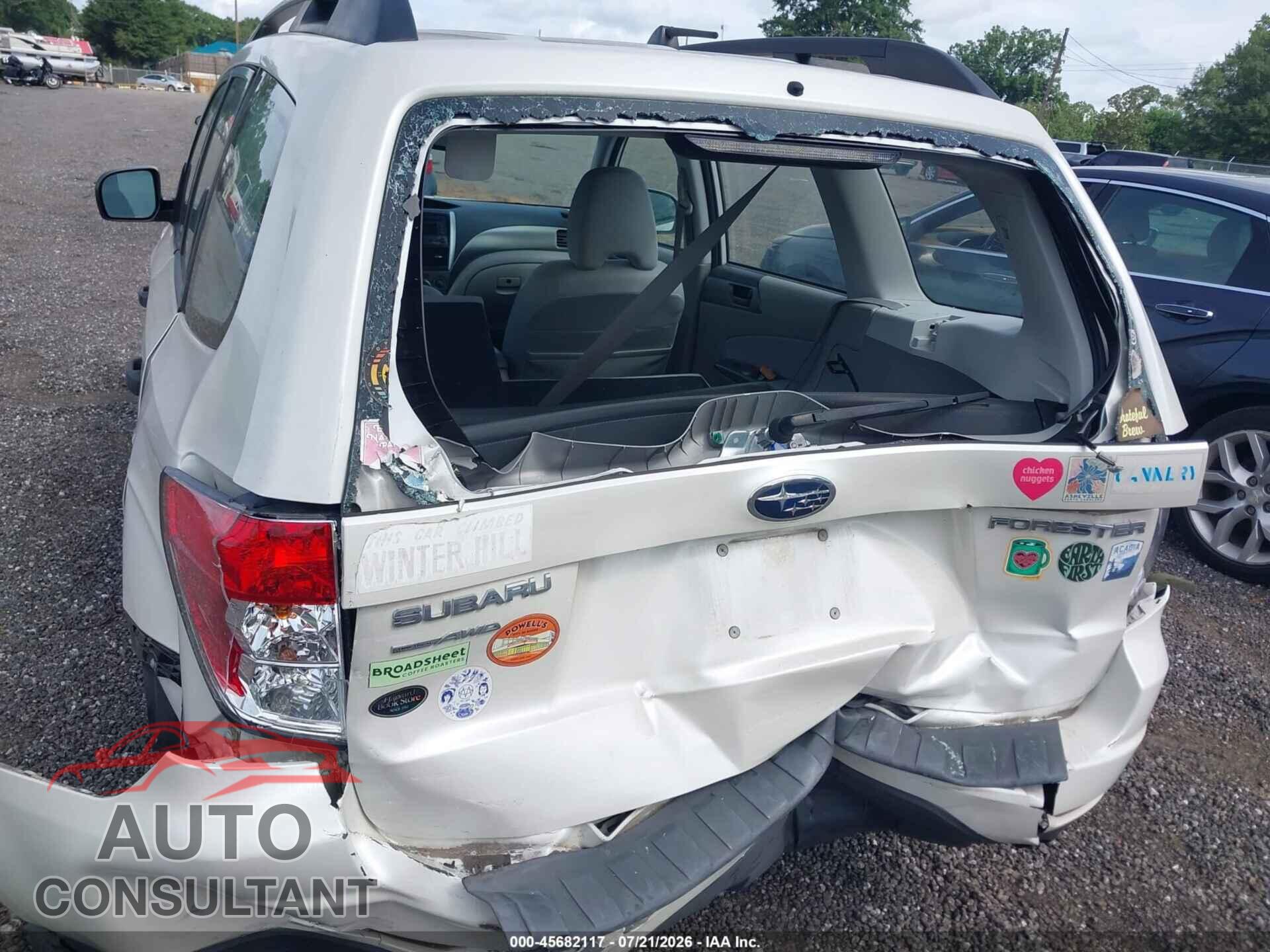 SUBARU FORESTER 2012 - JF2SHBBC1CH437002