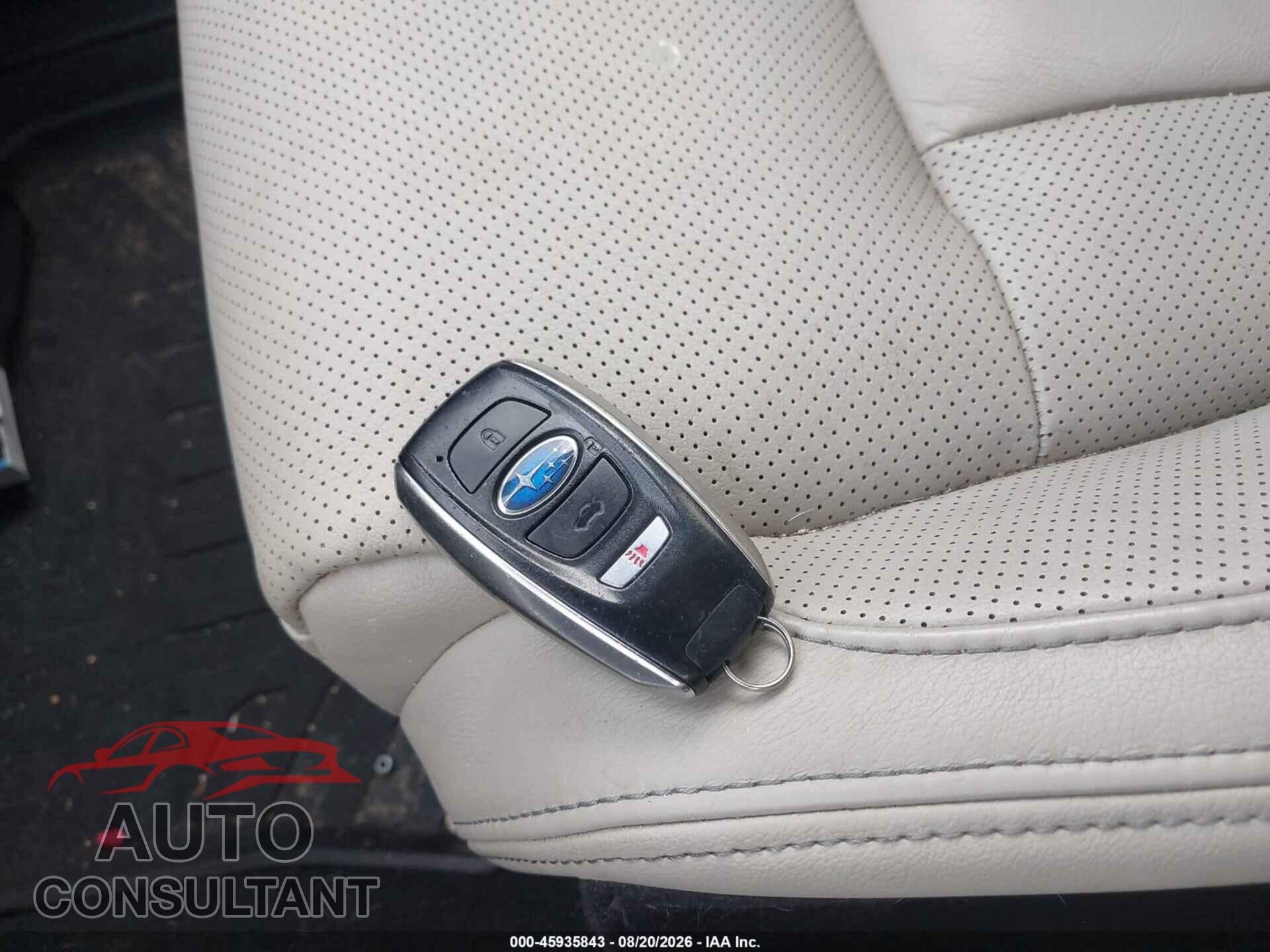 SUBARU ASCENT 2019 - 4S4WMAPD9K3441295