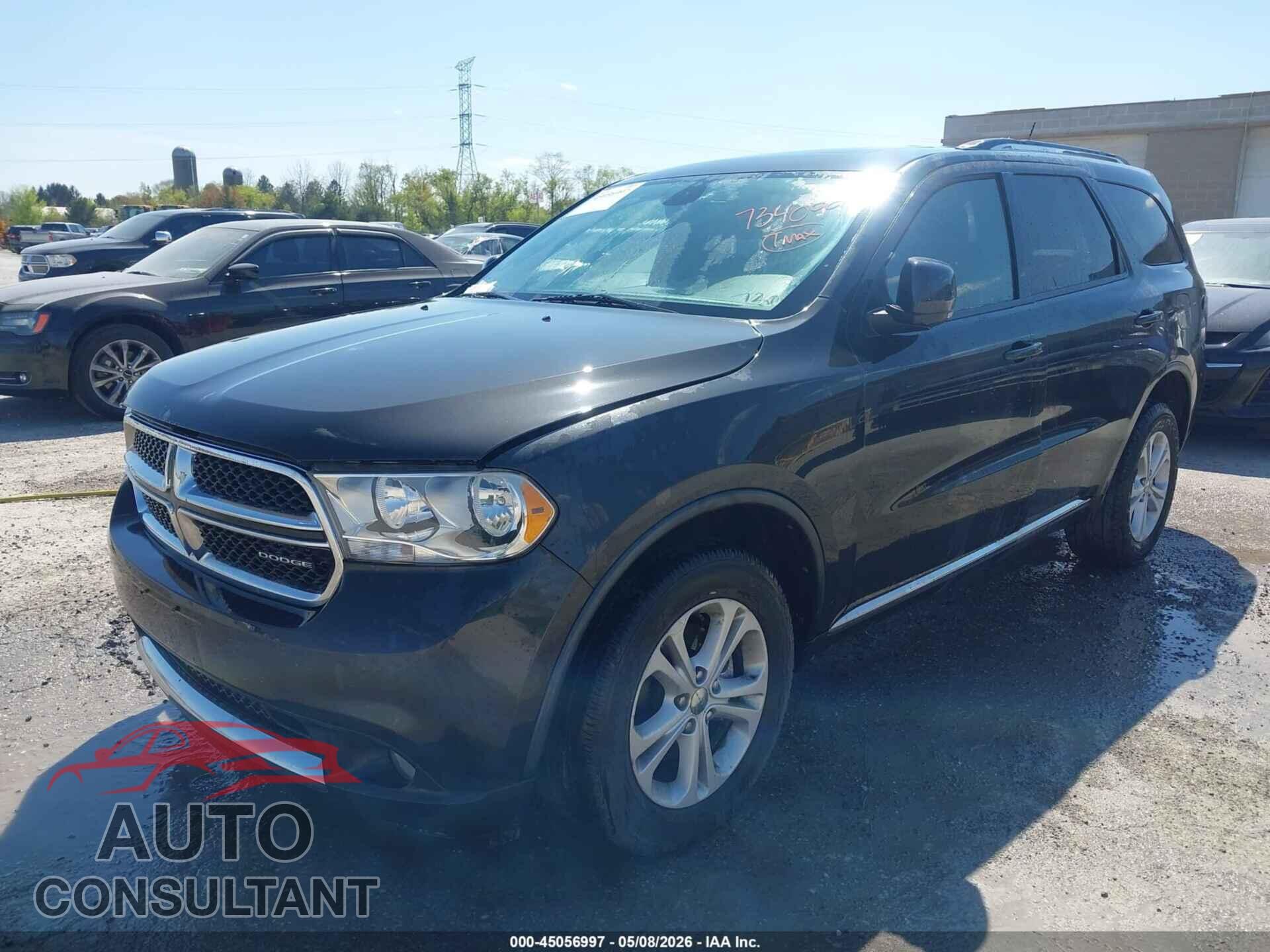 DODGE DURANGO 2011 - 1D4RE4GGXBC734099