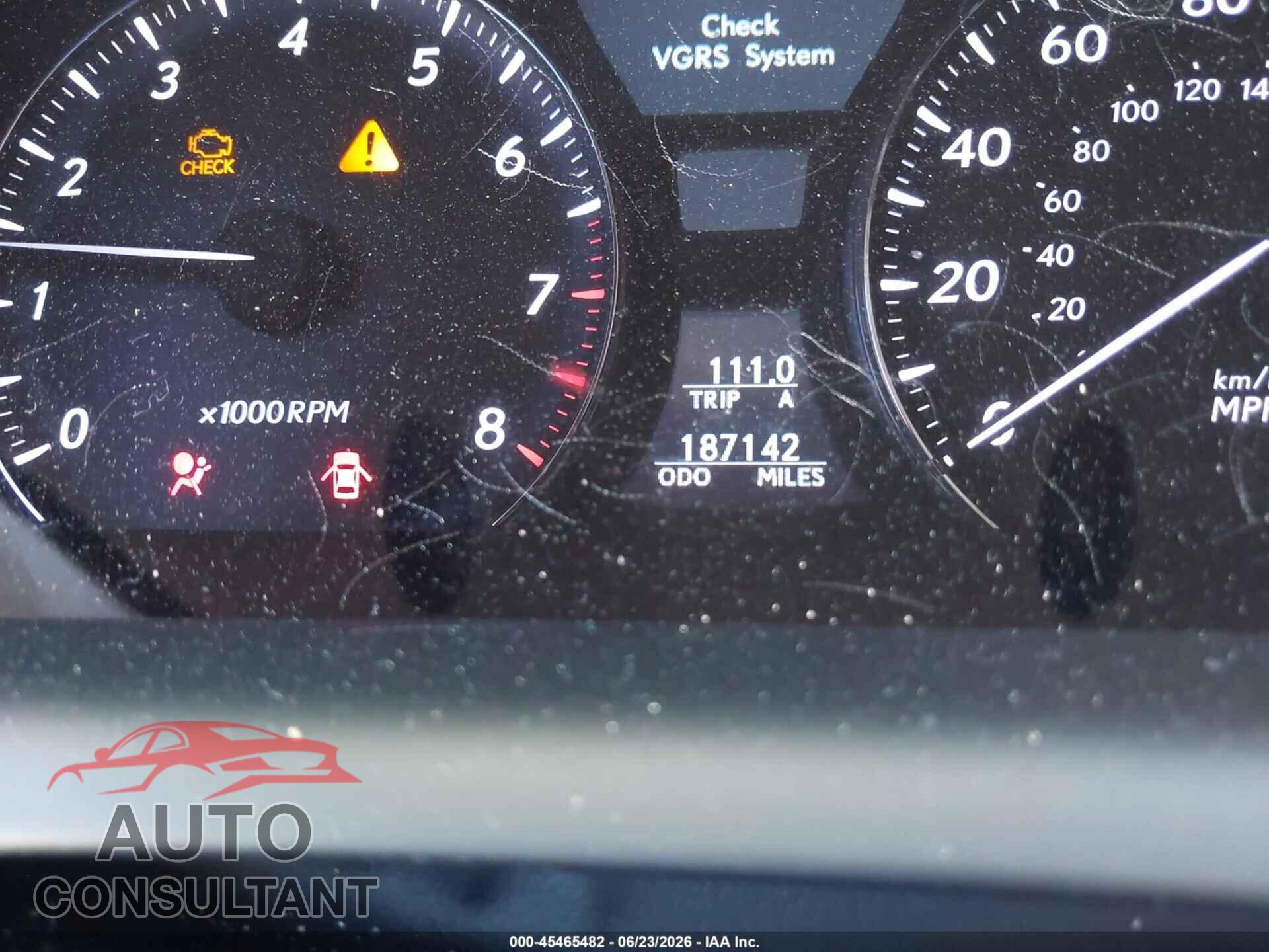 LEXUS LS 460 2010 - JTHCL5EF4A5007616