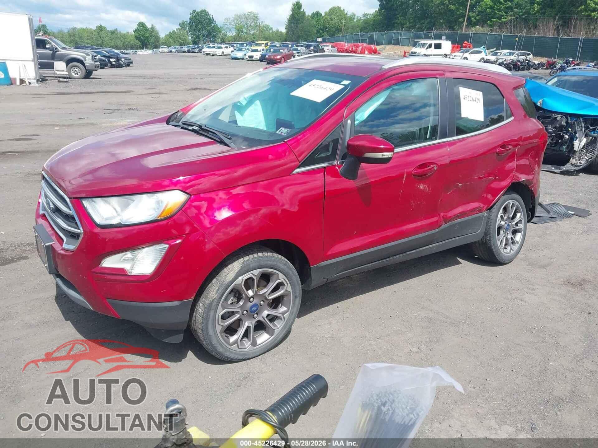 FORD ECOSPORT 2020 - MAJ6S3KL1LC377183